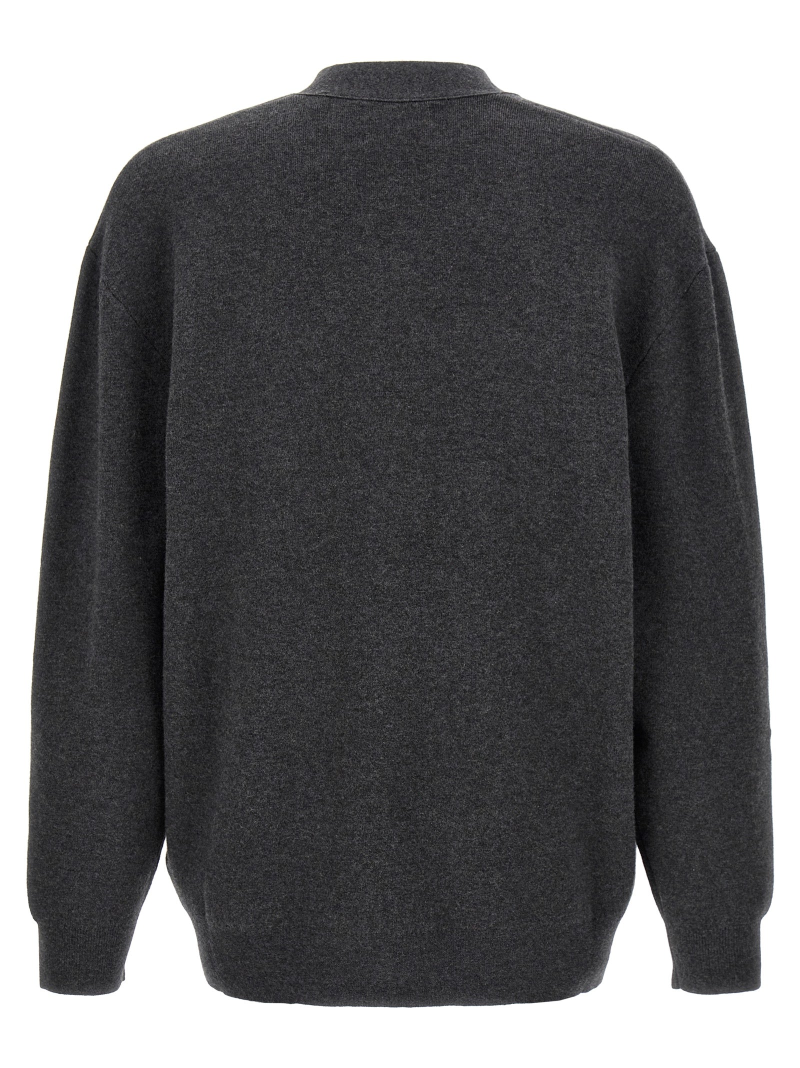 MARANT Gray Cotton Cardigan