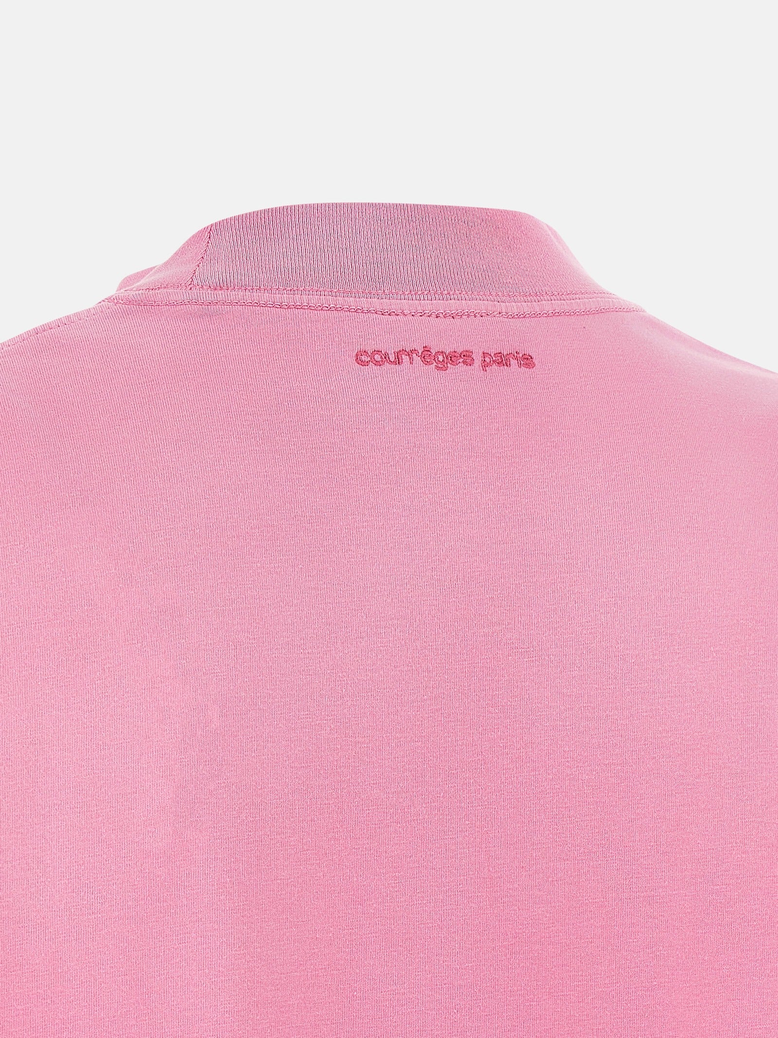 Courrèges Multicolor Cotton Short Dress