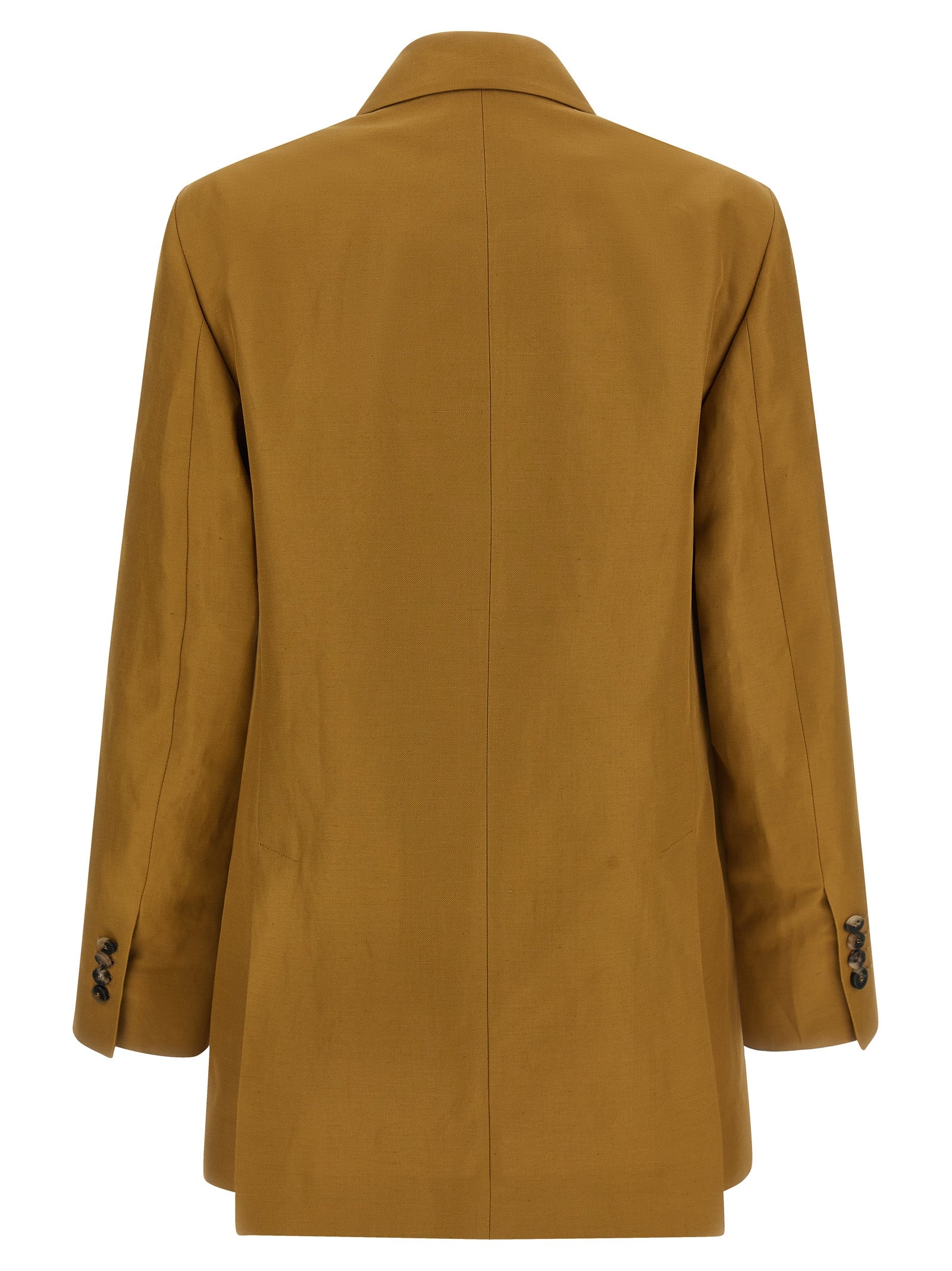 Alberto Biani Brown Viscose Blazer