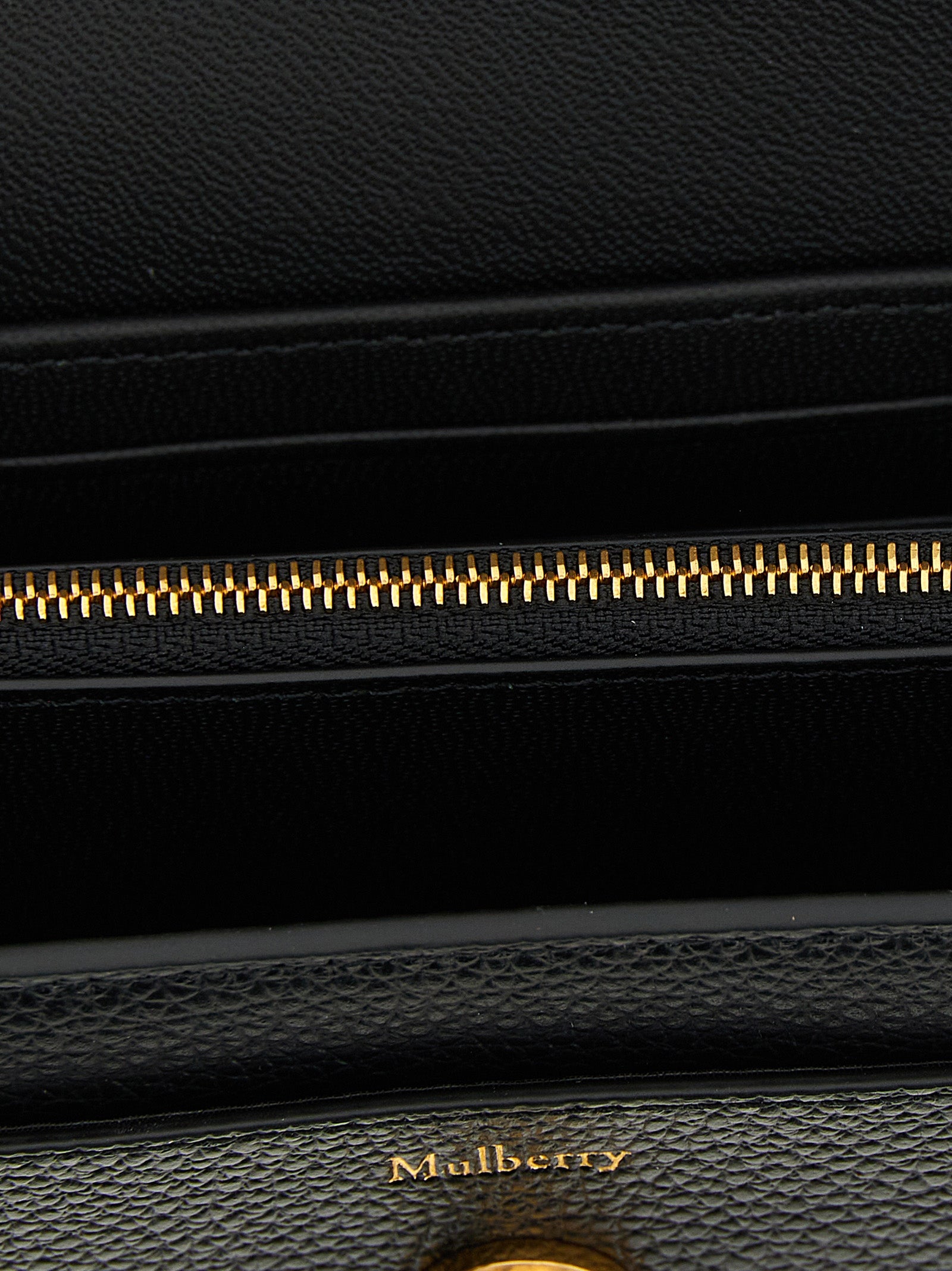 Mulberry Black Bovine Leather Cardholder