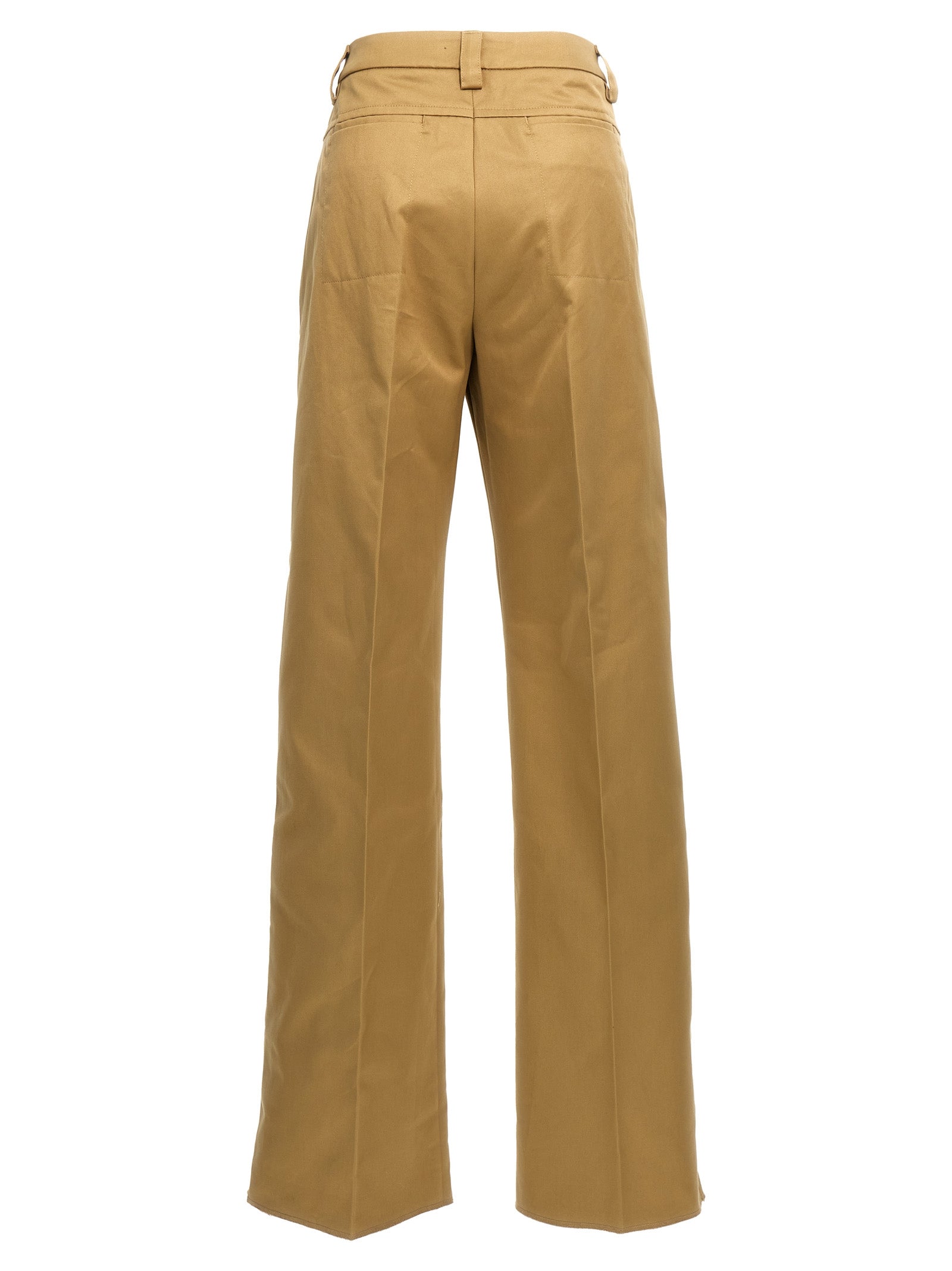THELATEST Beige Cotton Casual Pants