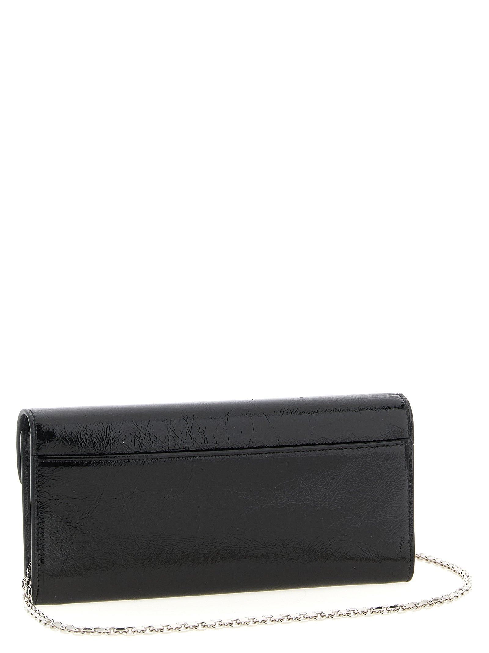 Roger Vivier Black Calfskin Cardholder