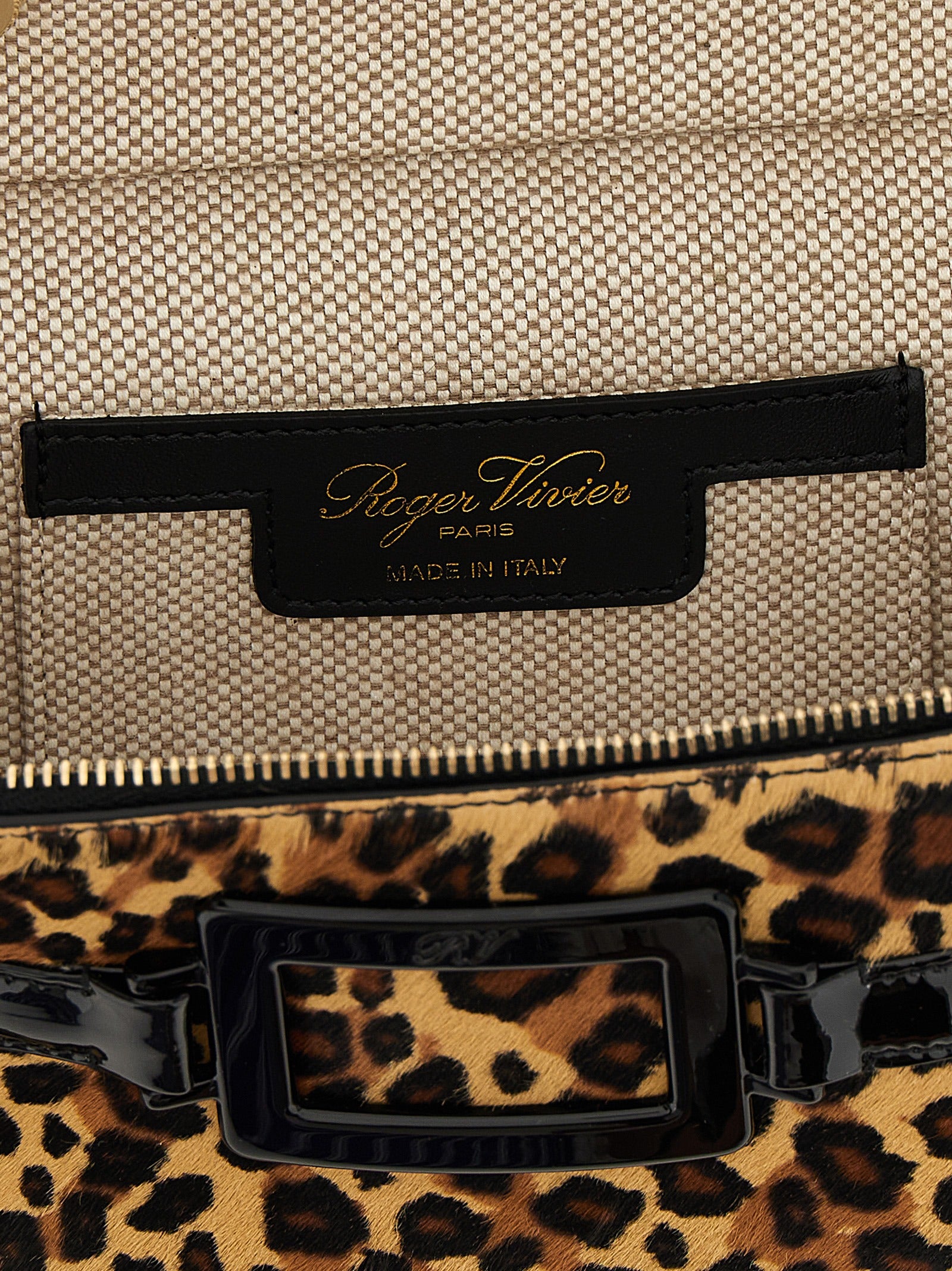 Roger Vivier Multicolor Calfskin Handbag