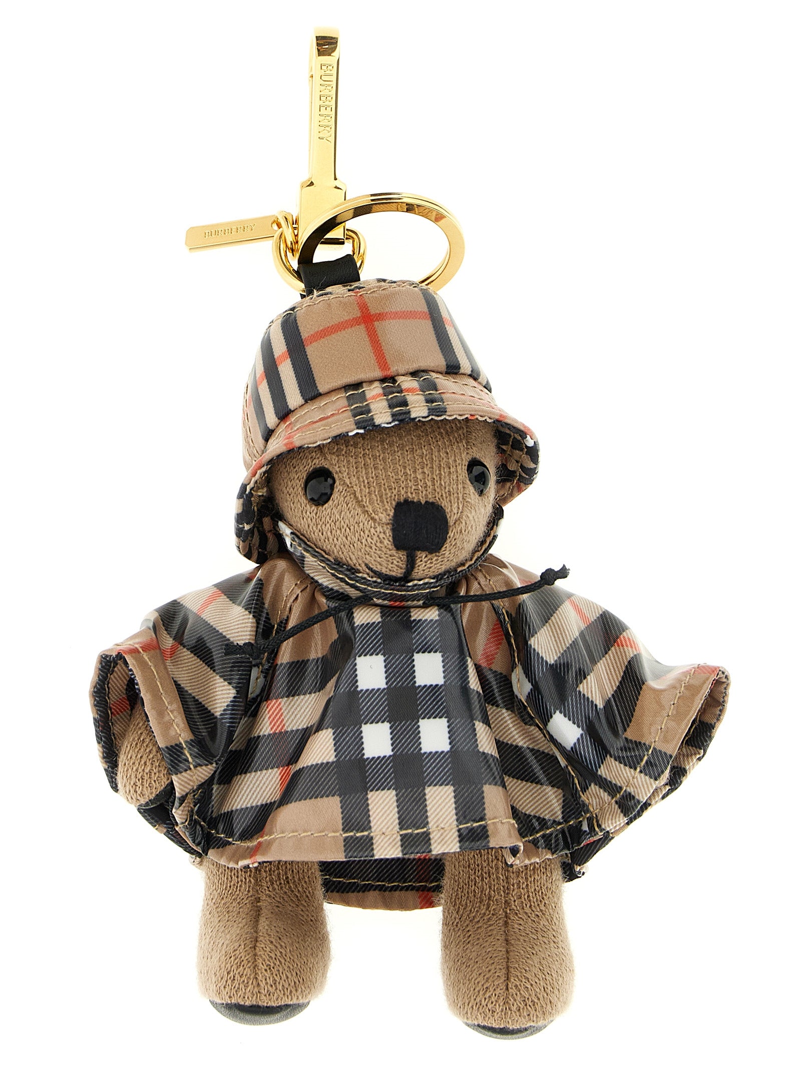 Burberry Multicolor Wool Keychain