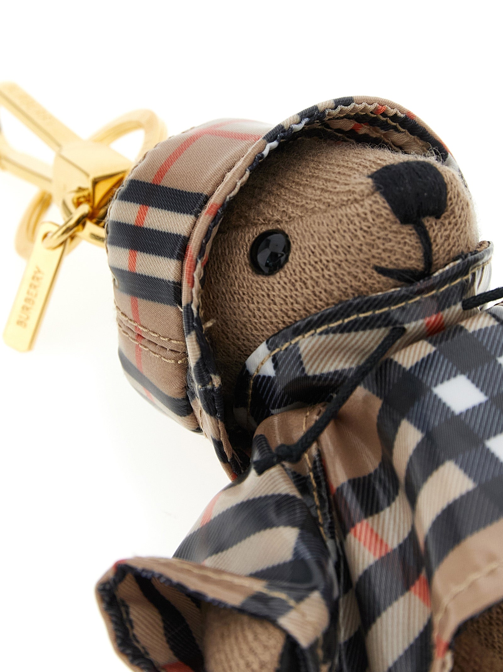 Burberry Multicolor Wool Keychain
