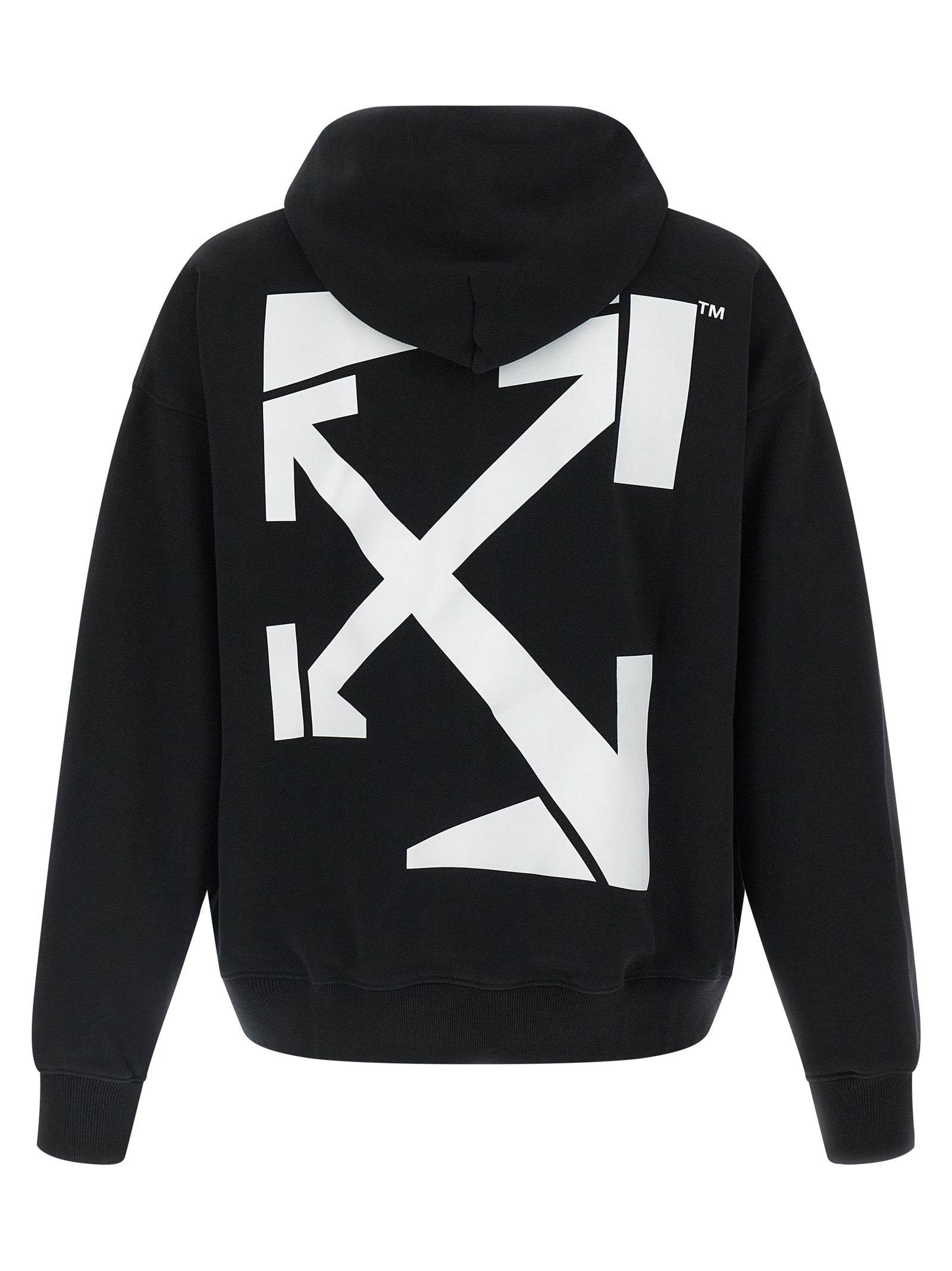 Off-White Bicolor Cotton Sweatshirt