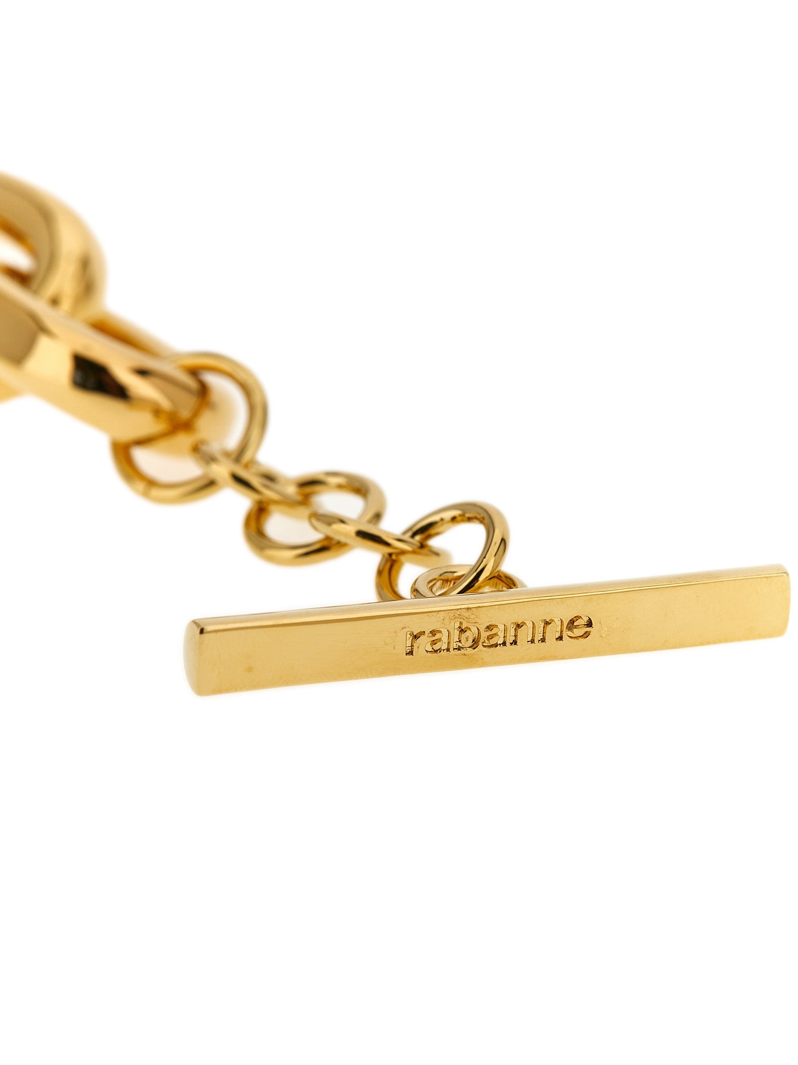 Paco Rabanne Gold Brass Necklace