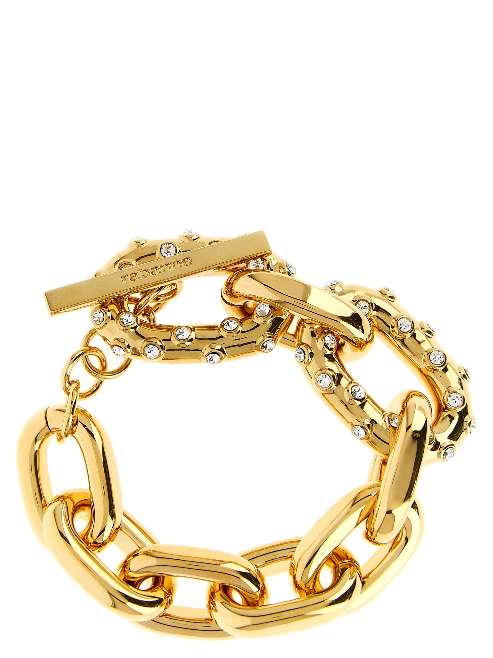 Paco Rabanne Gold Brass Bracelet