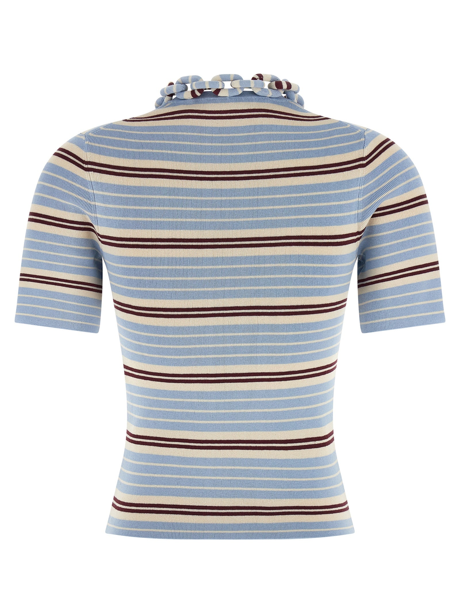 Paco Rabanne Blue Textile T-Shirt