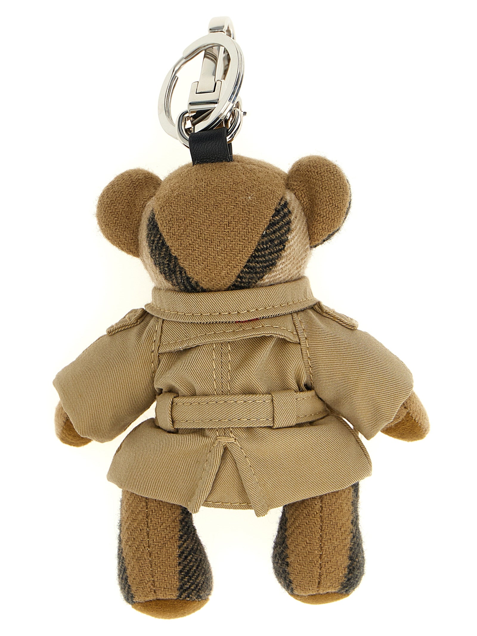 Burberry Multicolor Cashmere Keychain