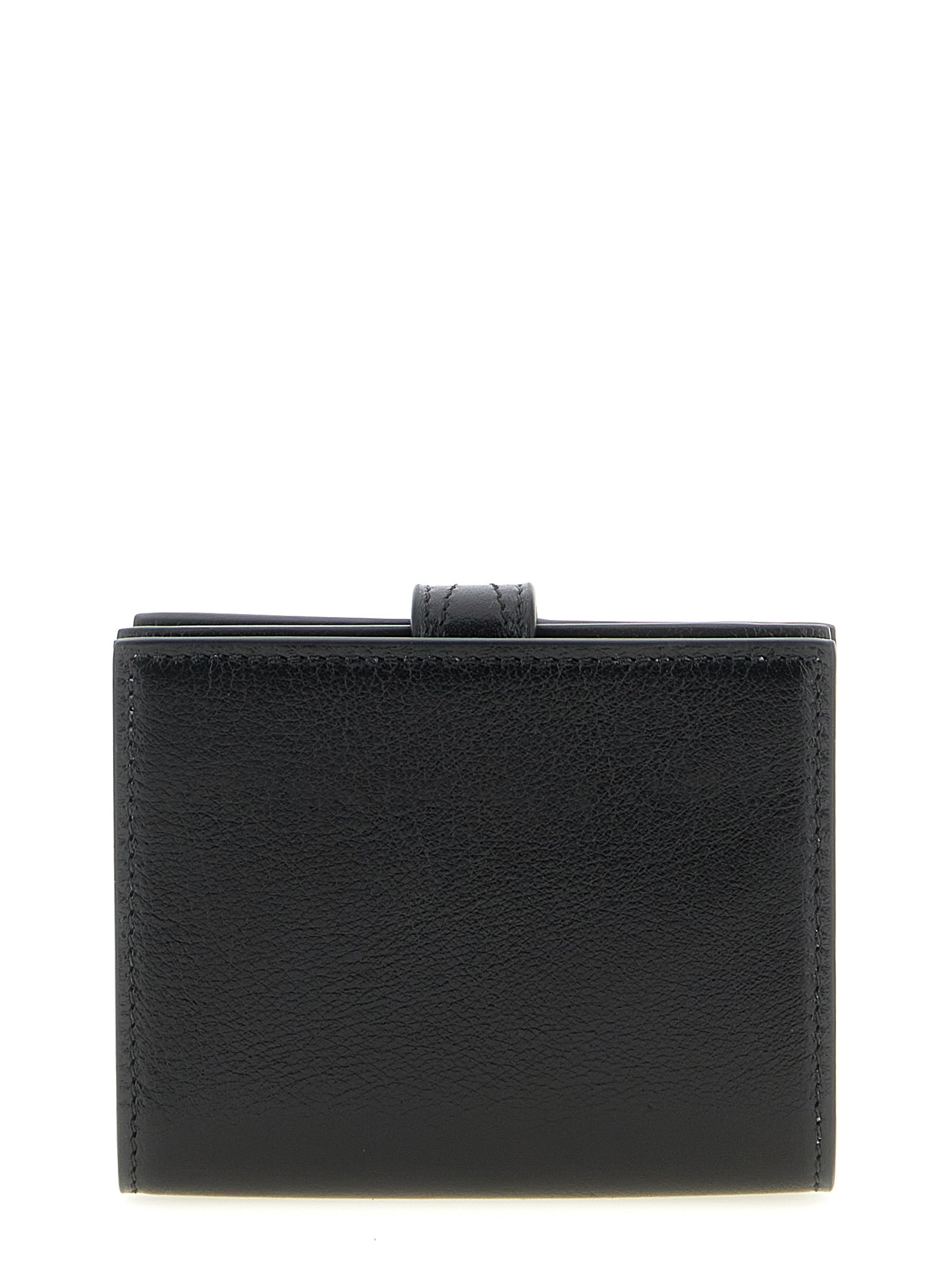 Chloé Black Buffalo Leather Cardholder