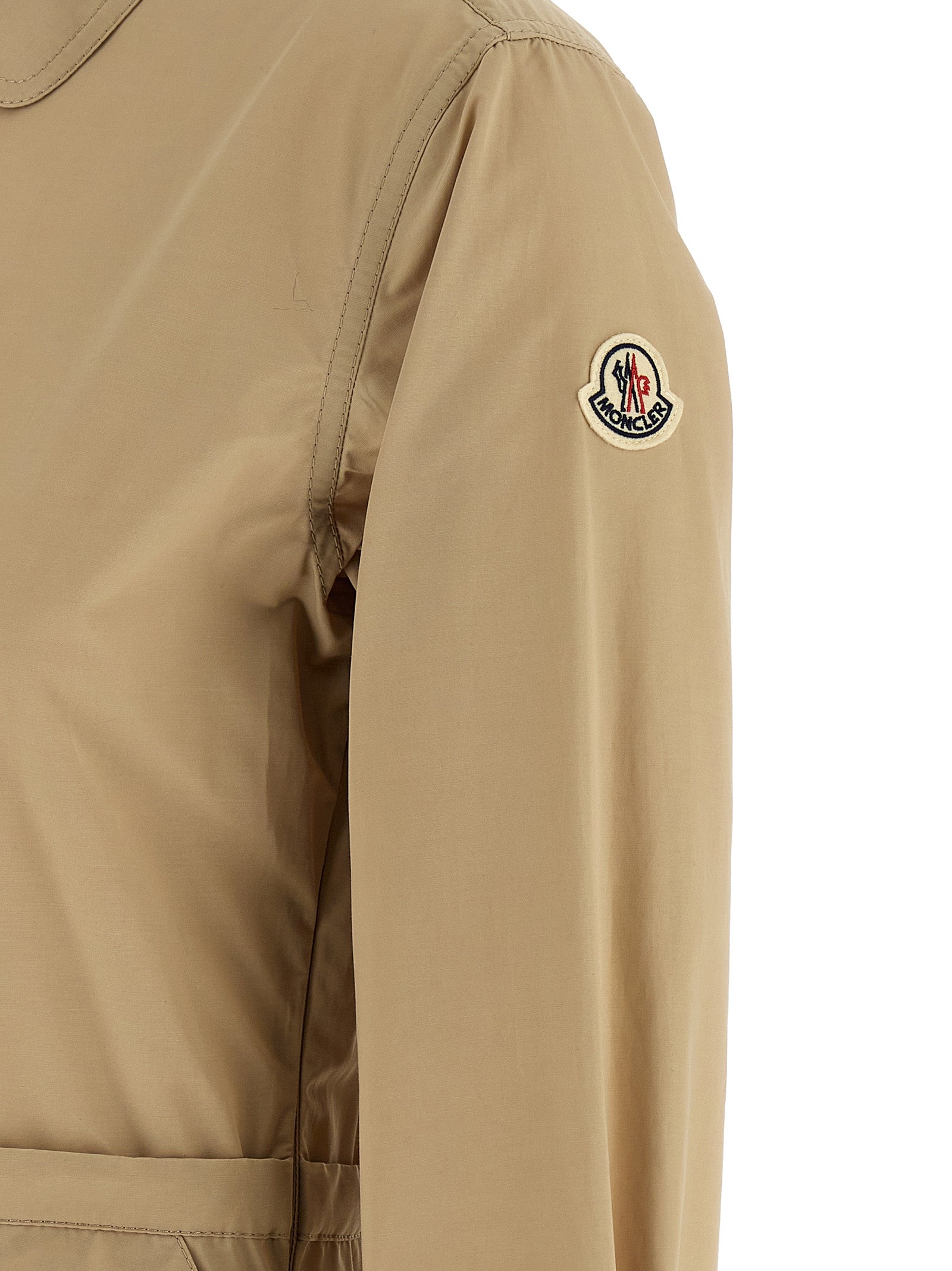 Moncler Beige Polyester Long Dress