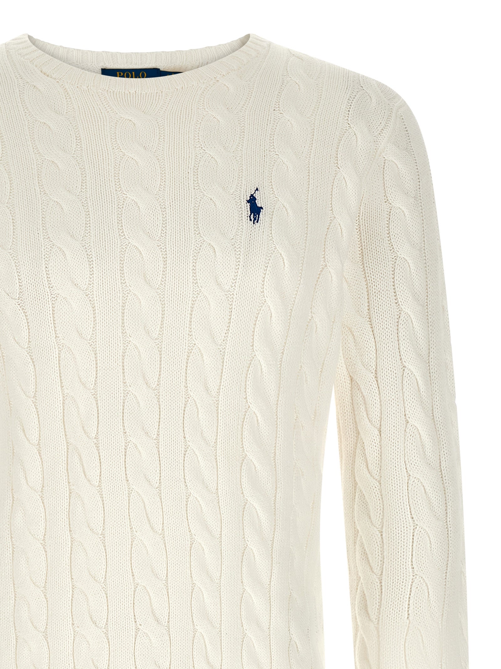 Polo Ralph Lauren White Cotton Cardigan