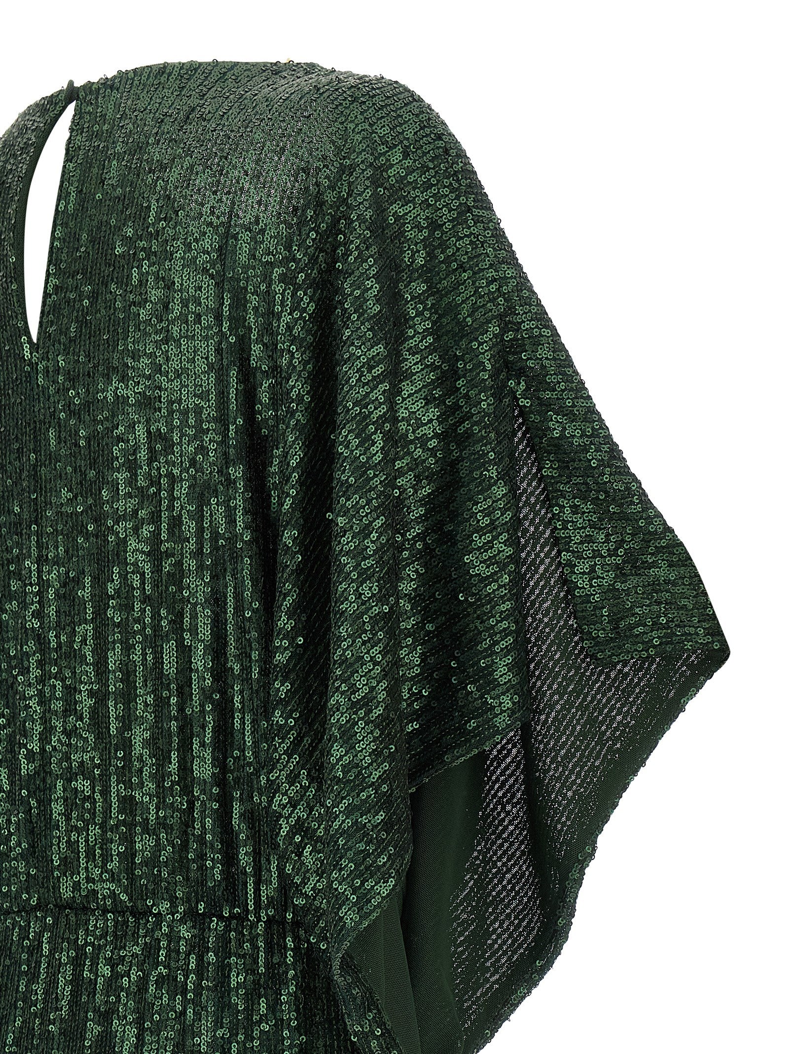 Norma Kamali Bicolor Polyester Long Dress