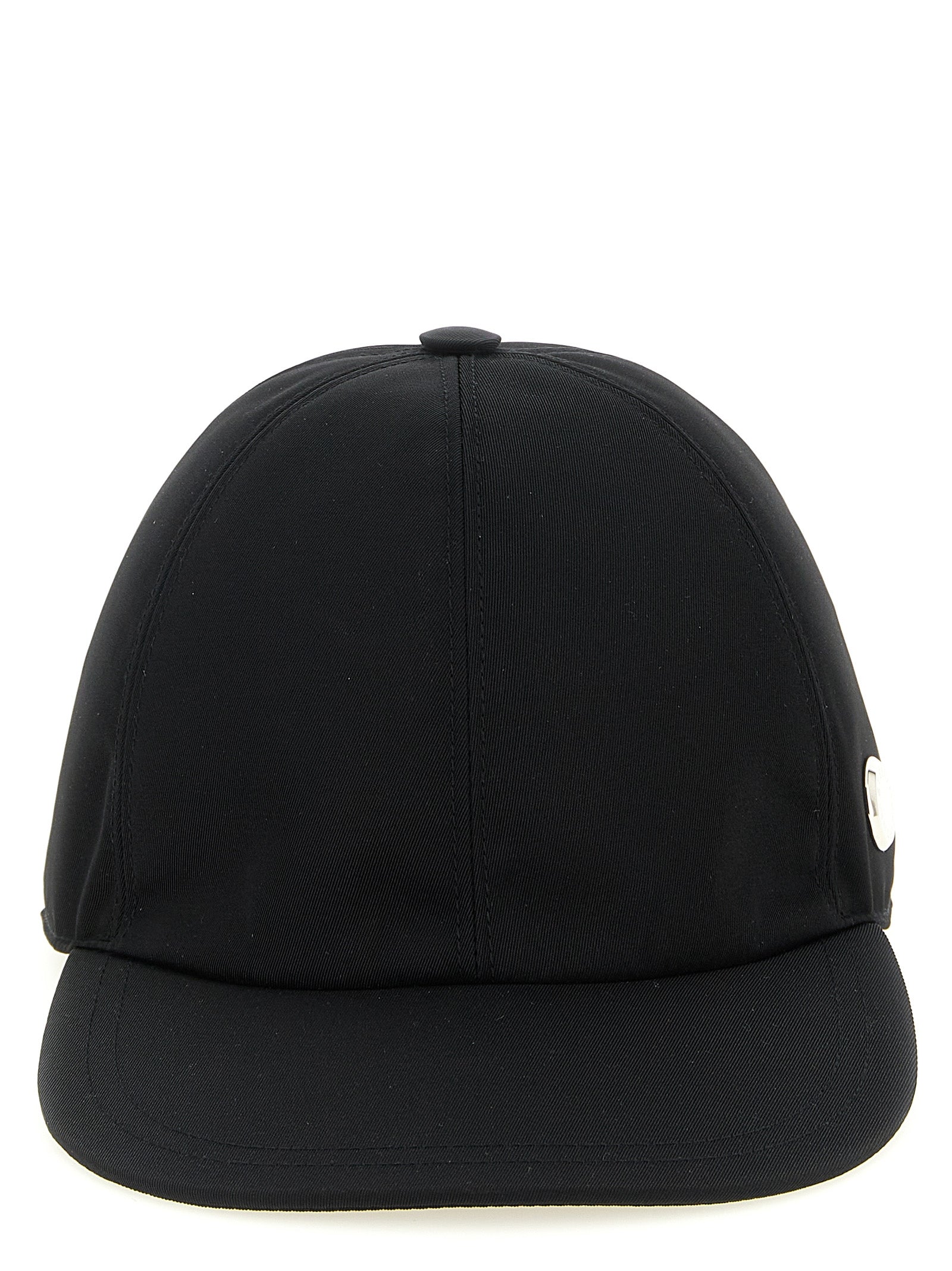 Stella McCartney Black Cotton Cap (Baseball Hat)
