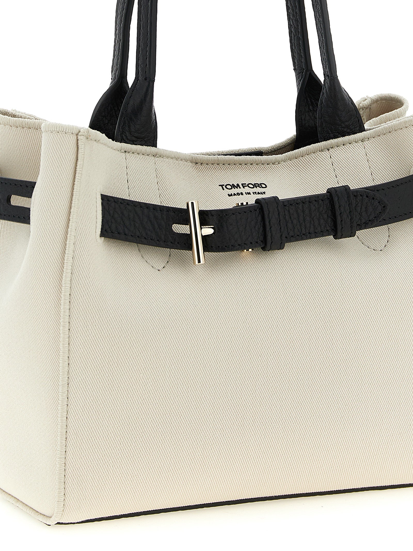 Tom Ford Bicolor Cotton Tote Bag