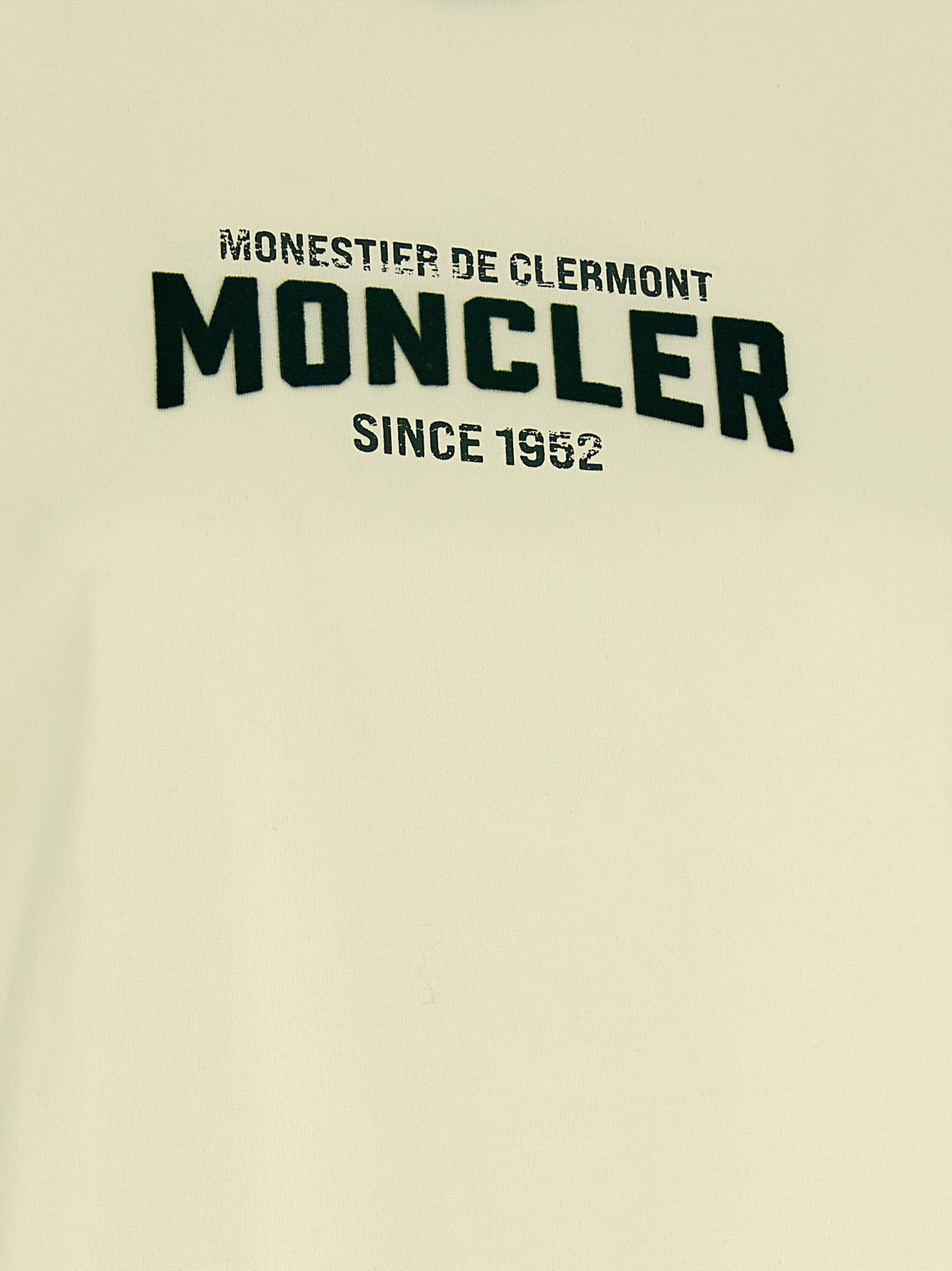 Moncler Beige Cotton T-Shirt