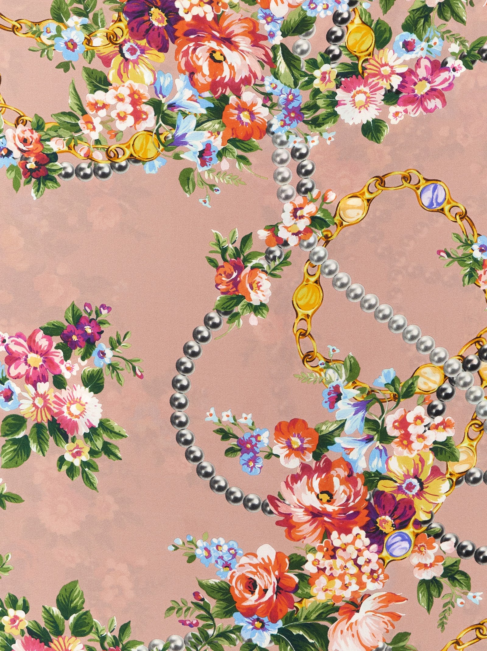 Dolce & Gabbana Blue Silk Scarf