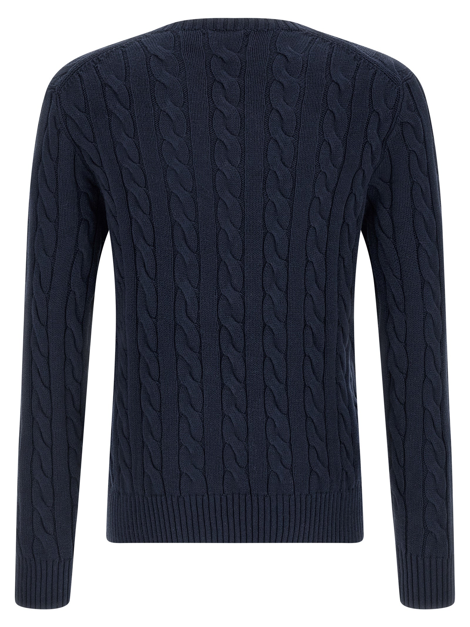 Polo Ralph Lauren Blue Cotton Cardigan