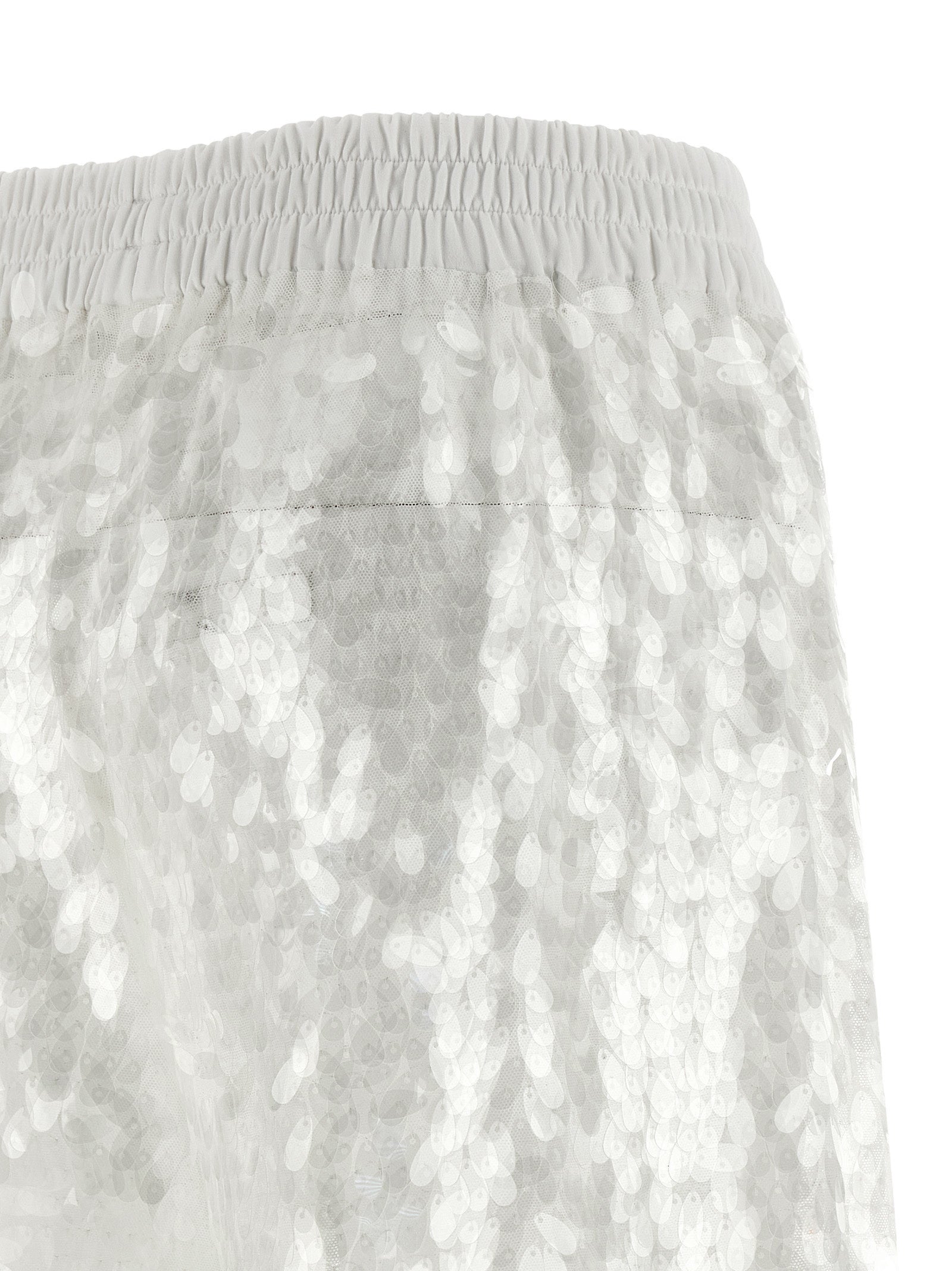 Norma Kamali White Nylon Casual Pants