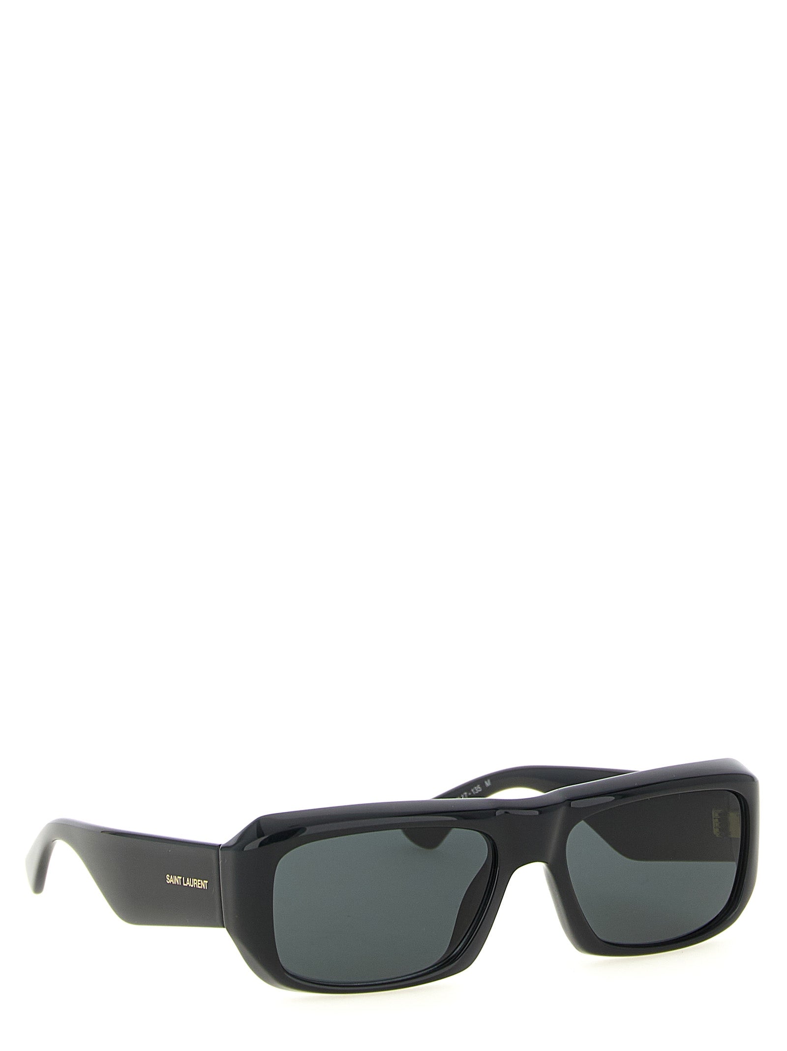Saint Laurent Black Acetate Sunglasses