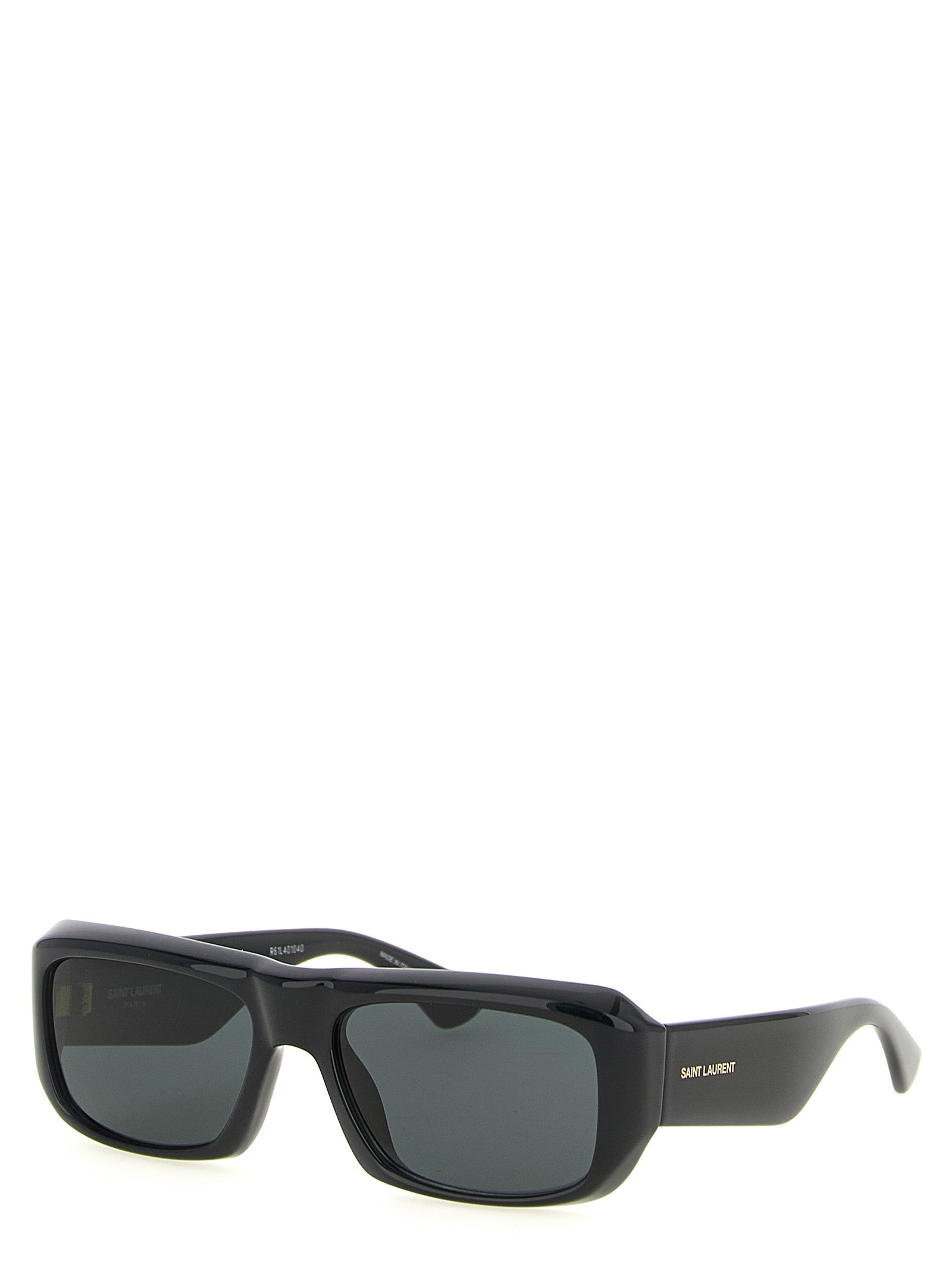 Saint Laurent Black Acetate Sunglasses