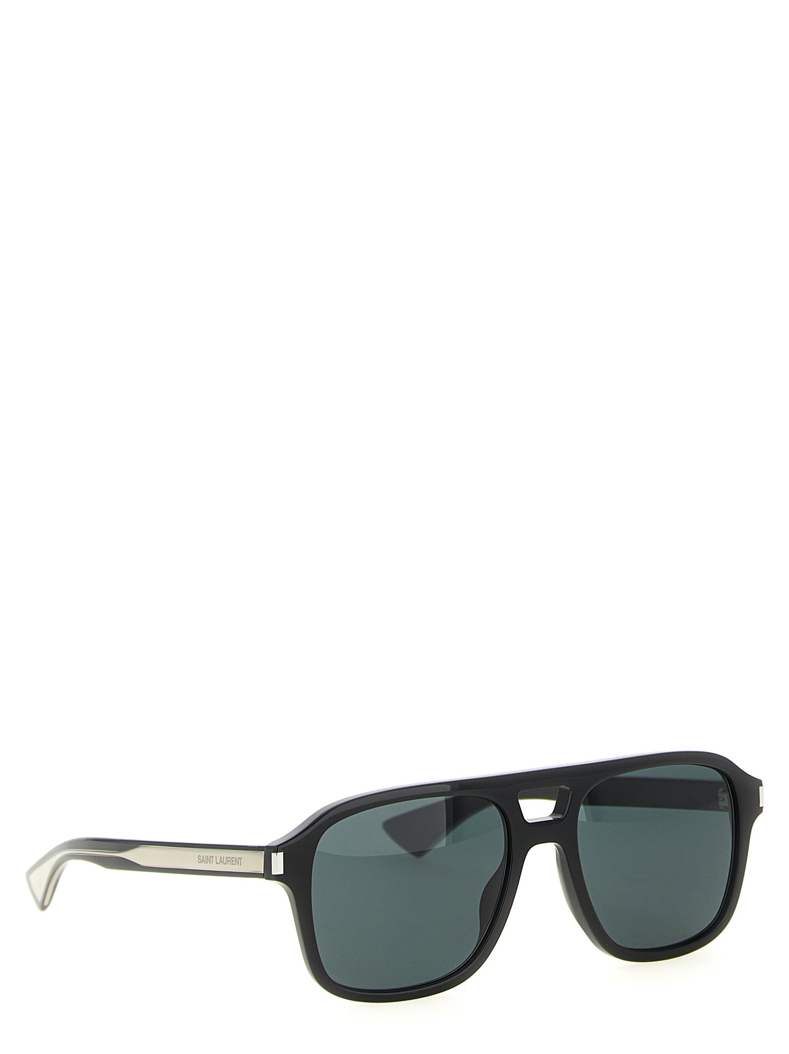Saint Laurent Black Acetate Sunglasses