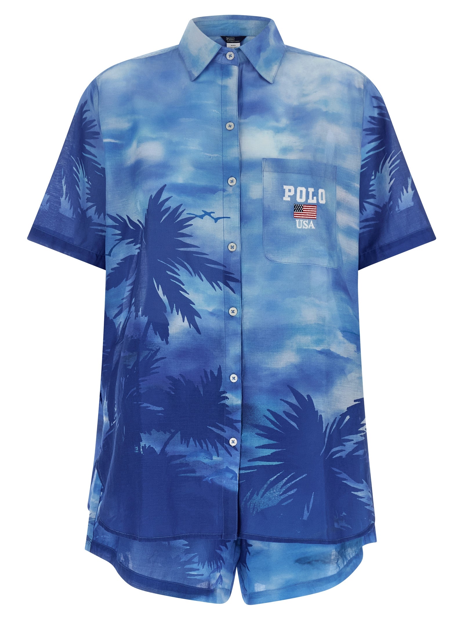 Polo Ralph Lauren Blue Cotton Shirt