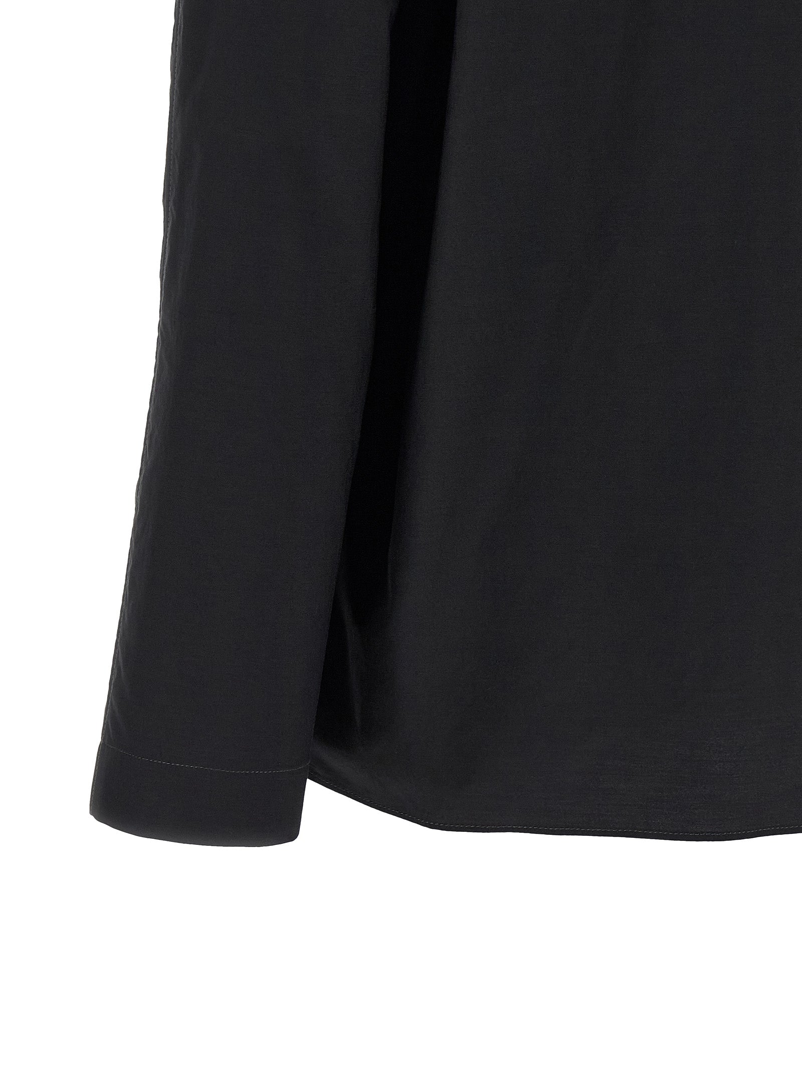Lemaire Black Cotton Blouse