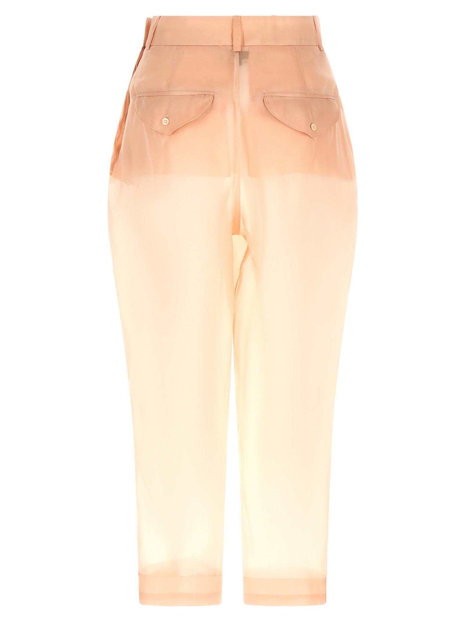 MAISON JEJIA Multicolor Silk Casual Pants