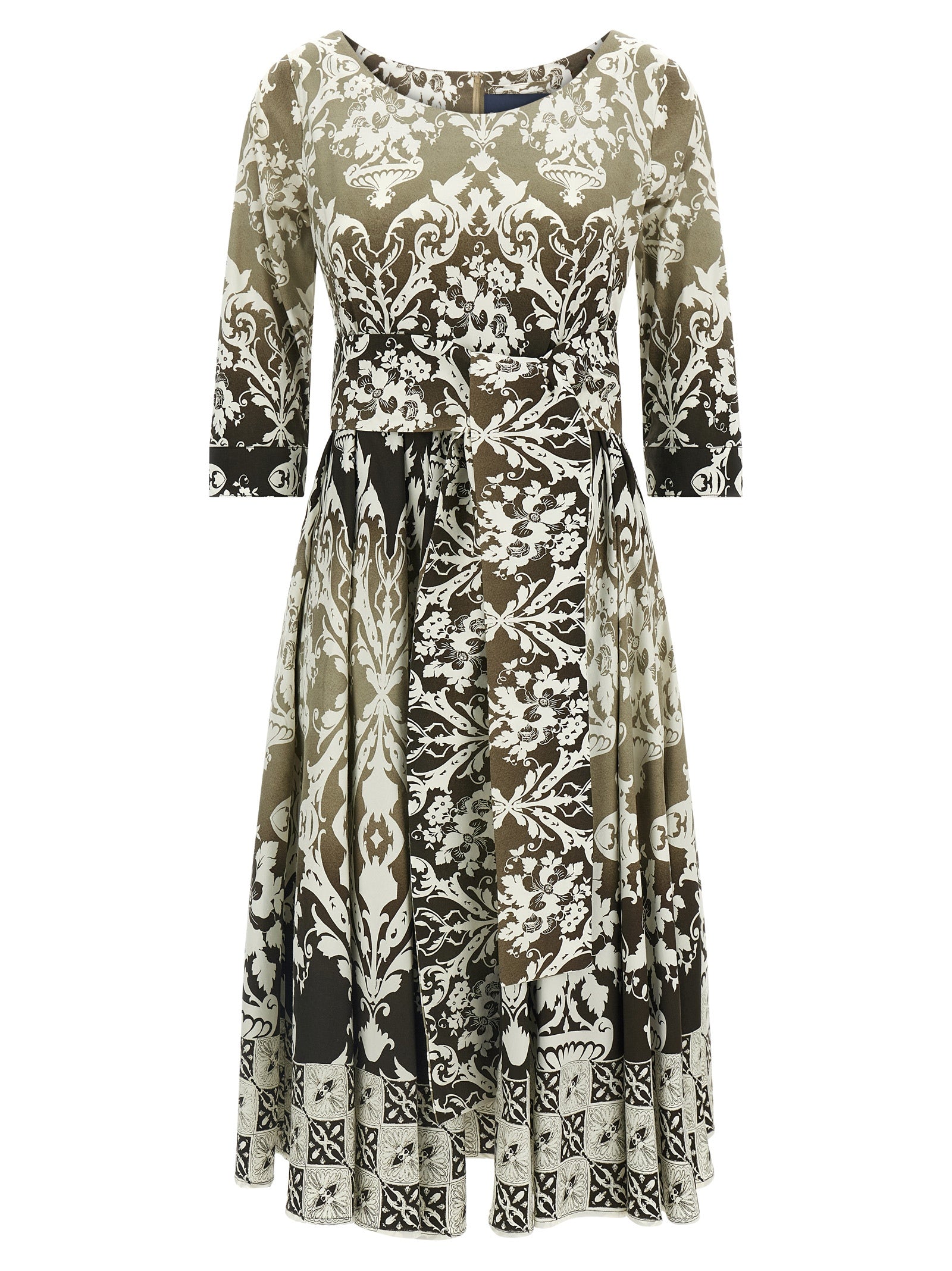 SAMANTHA SUNG Multicolor Cotton Midi Dress