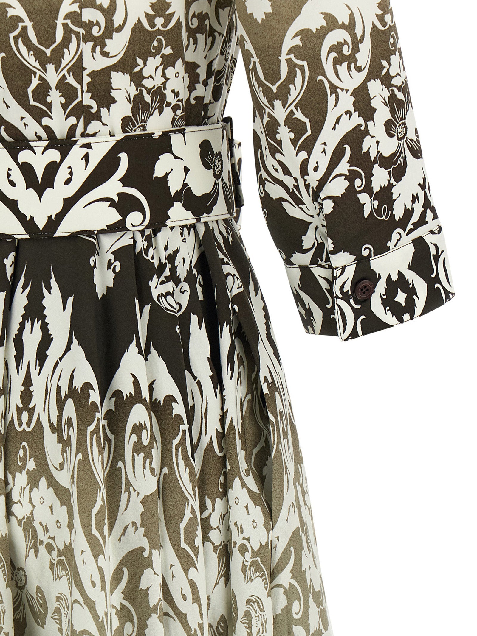 SAMANTHA SUNG Multicolor Cotton Midi Dress