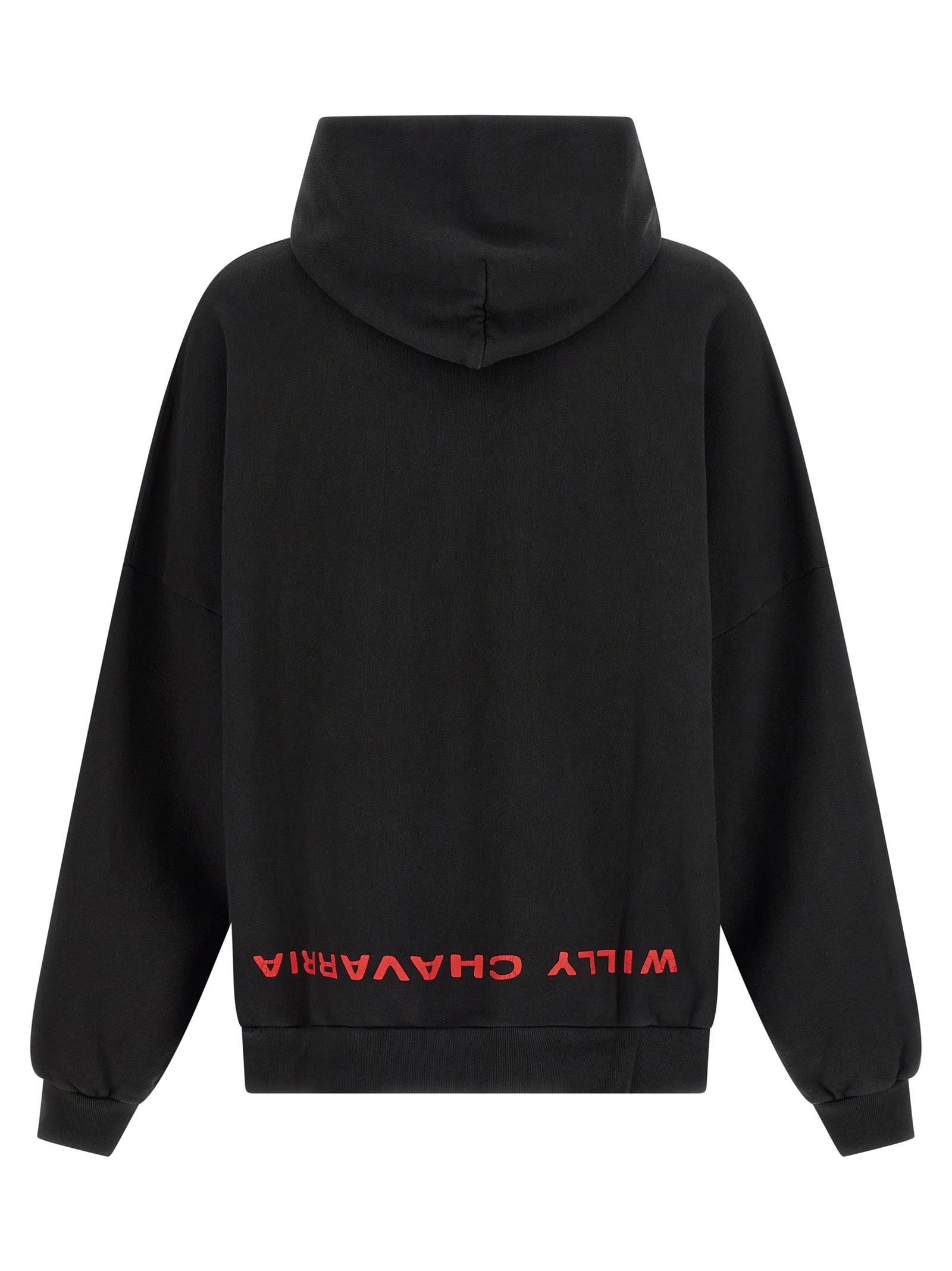 WILLY CHAVARRIA Black Cotton Sweatshirt