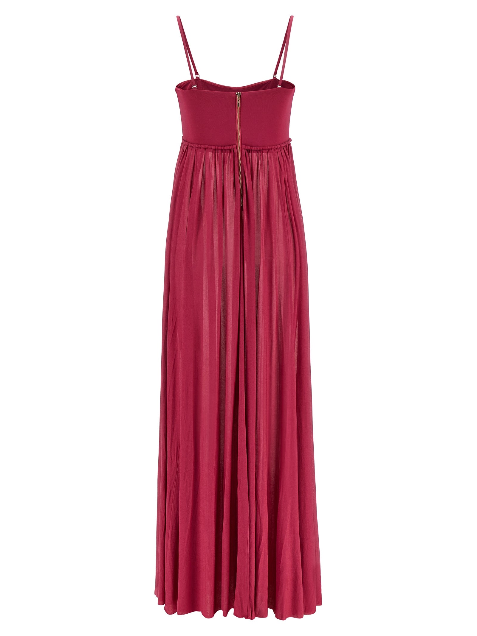 Zimmermann Fuchsia Viscose Long Dress