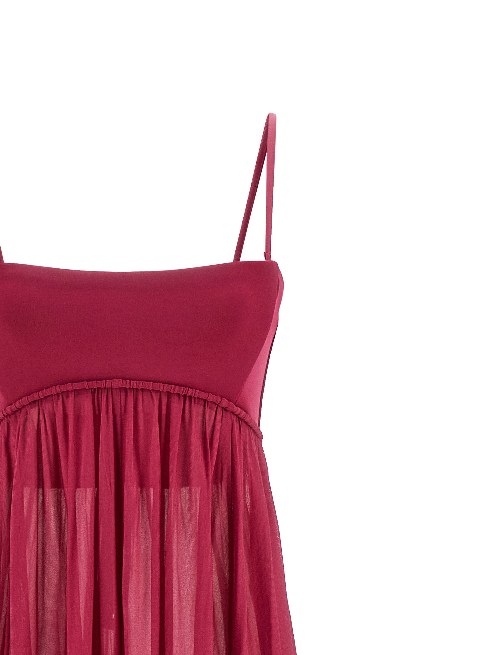 Zimmermann Fuchsia Viscose Long Dress