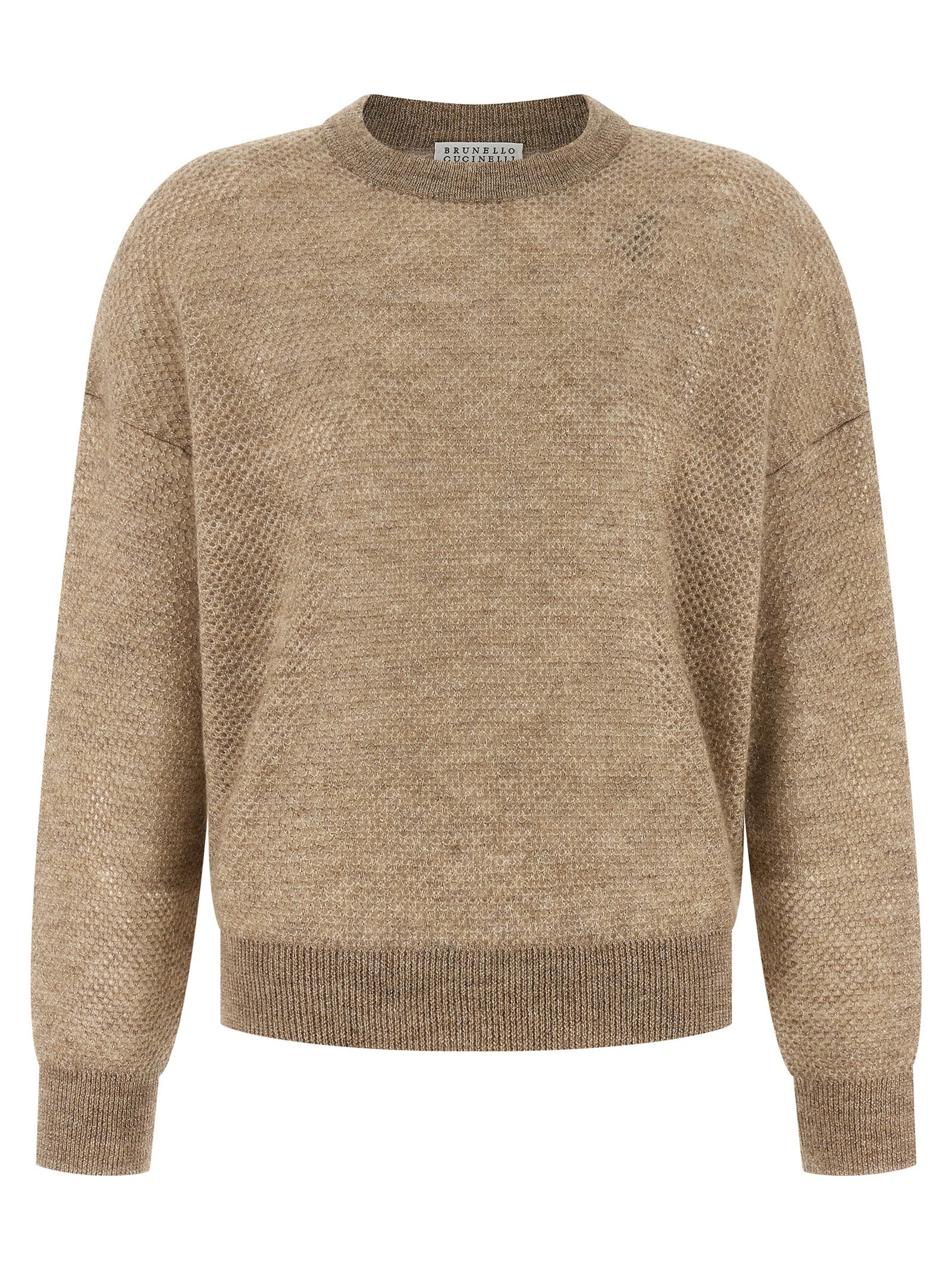 Brunello Cucinelli Beige Wool Cardigan