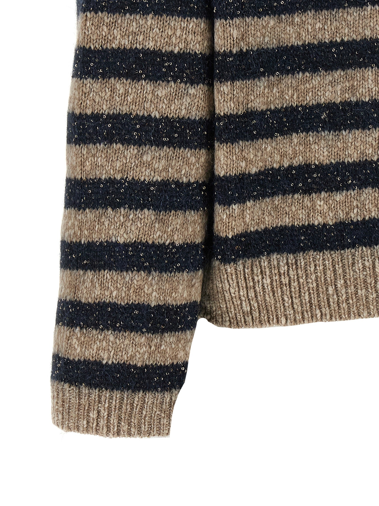 Brunello Cucinelli Multicolor Wool Cardigan