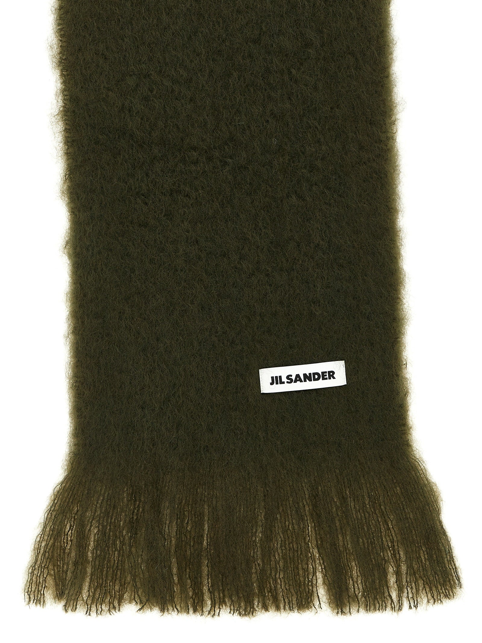 Jil Sander Bicolor Wool Scarf