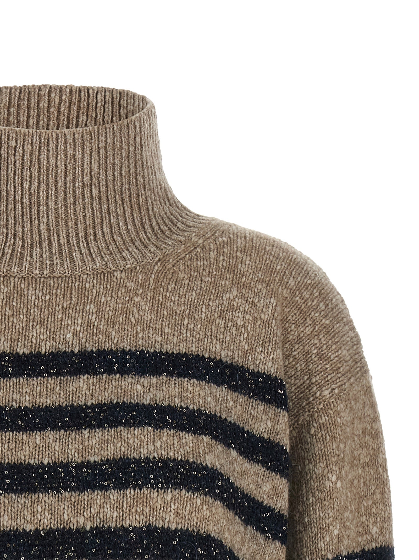 Brunello Cucinelli Multicolor Wool Cardigan