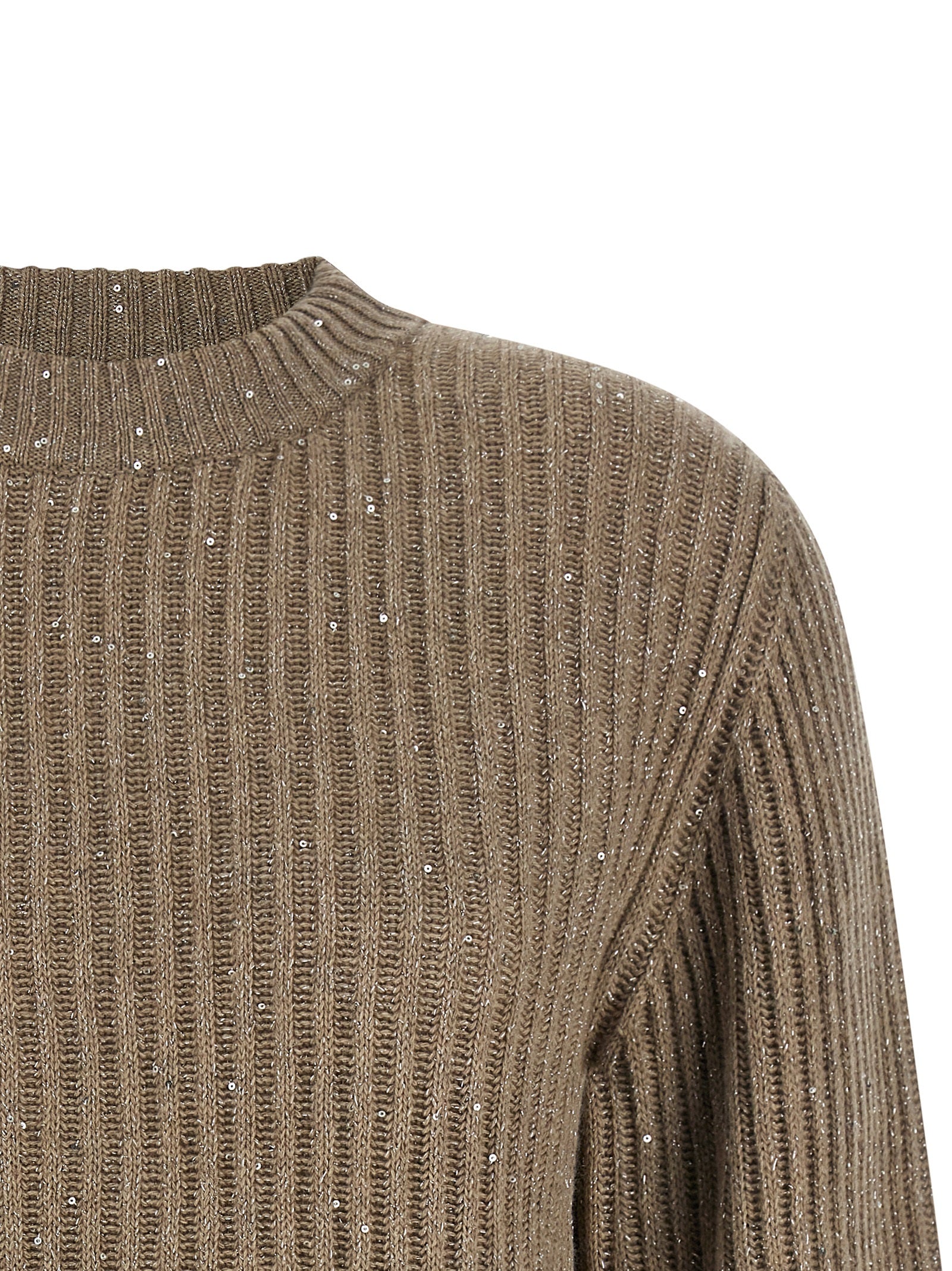 Brunello Cucinelli Beige Cashmere Cardigan