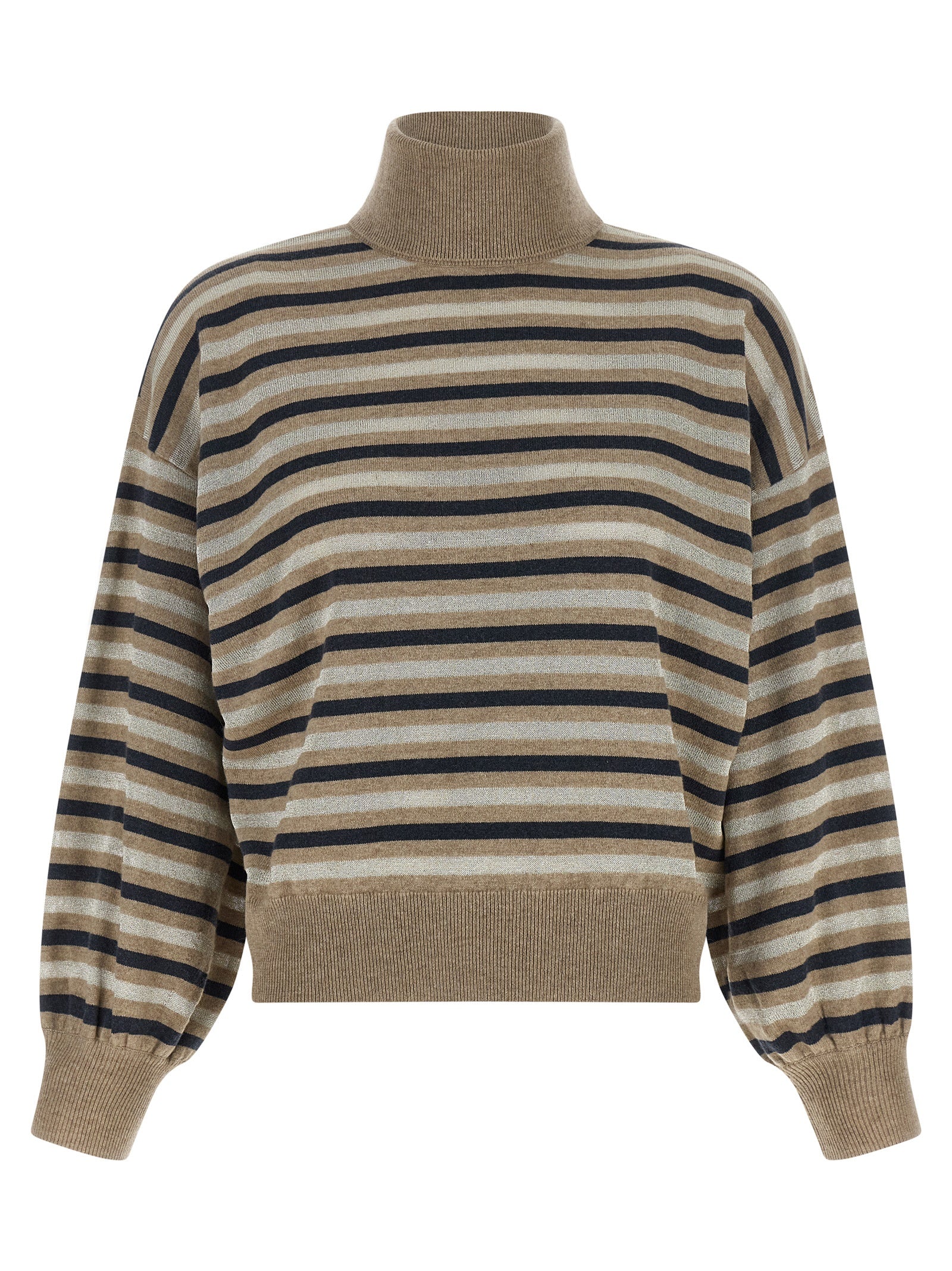 Brunello Cucinelli Multicolor Virgin Wool Cardigan