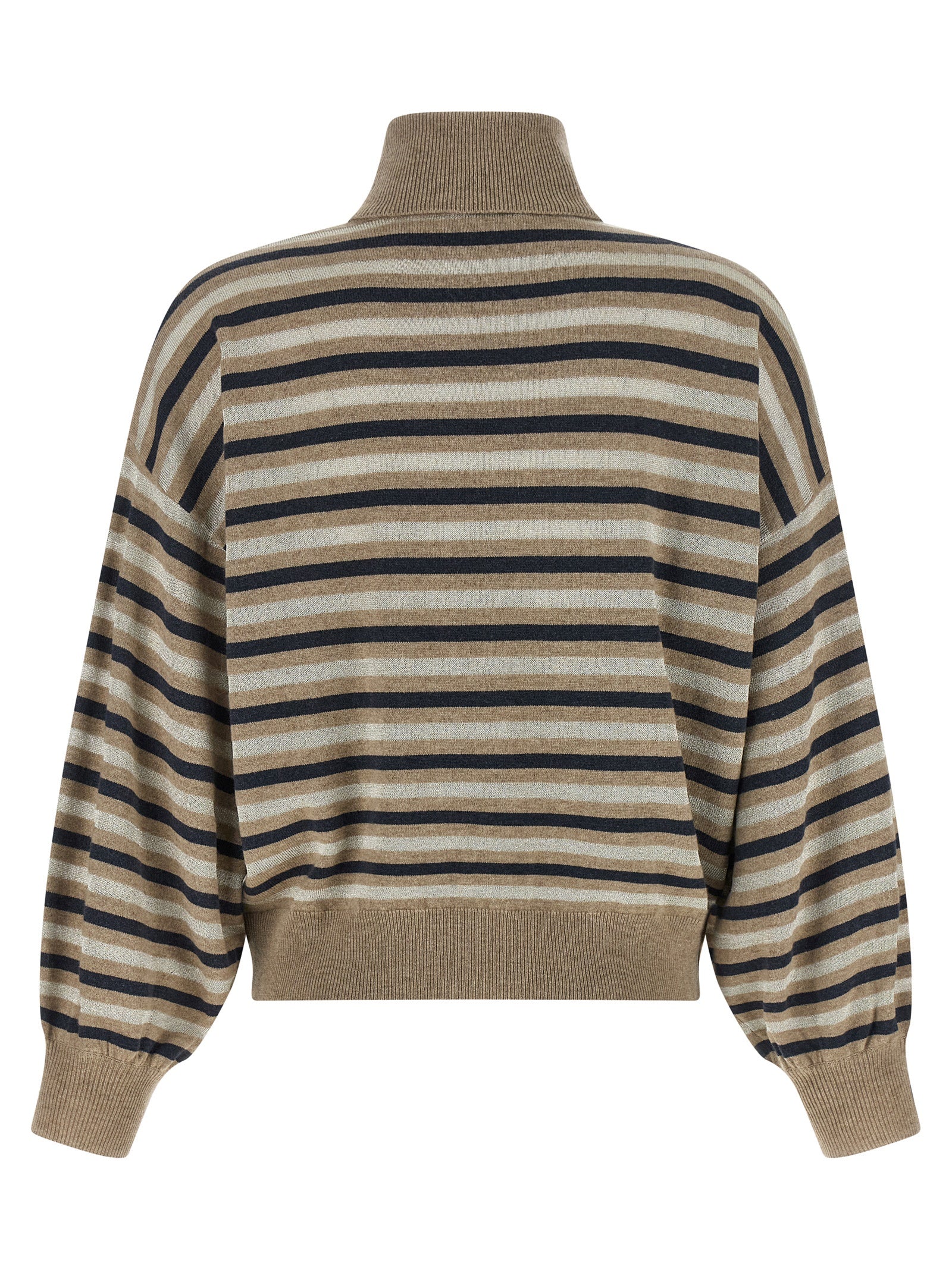 Brunello Cucinelli Multicolor Virgin Wool Cardigan