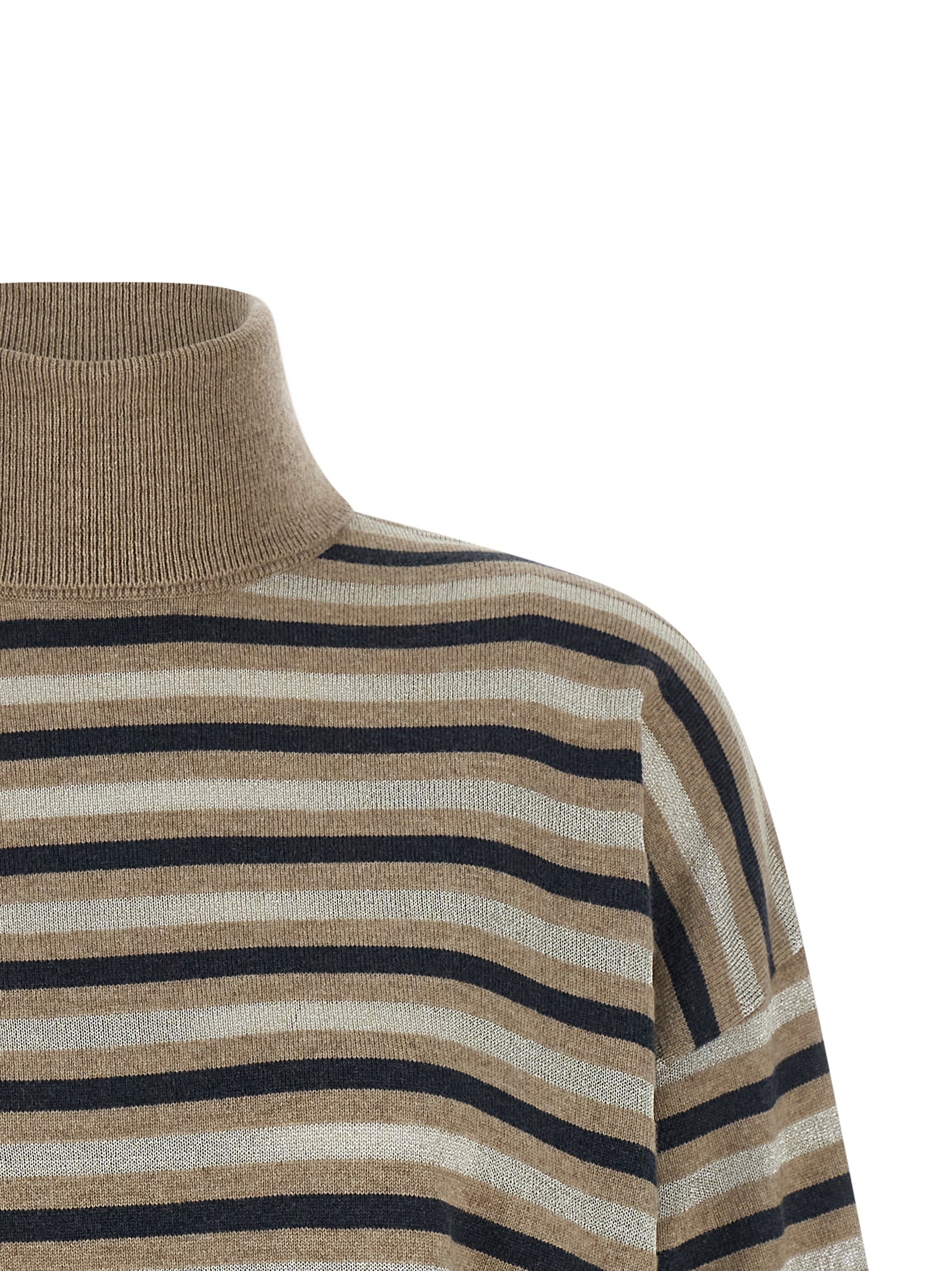 Brunello Cucinelli Multicolor Virgin Wool Cardigan