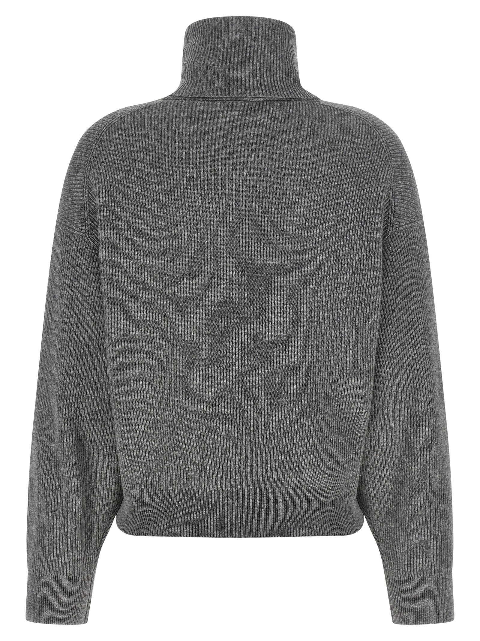 Brunello Cucinelli Gray Virgin Wool Cardigan