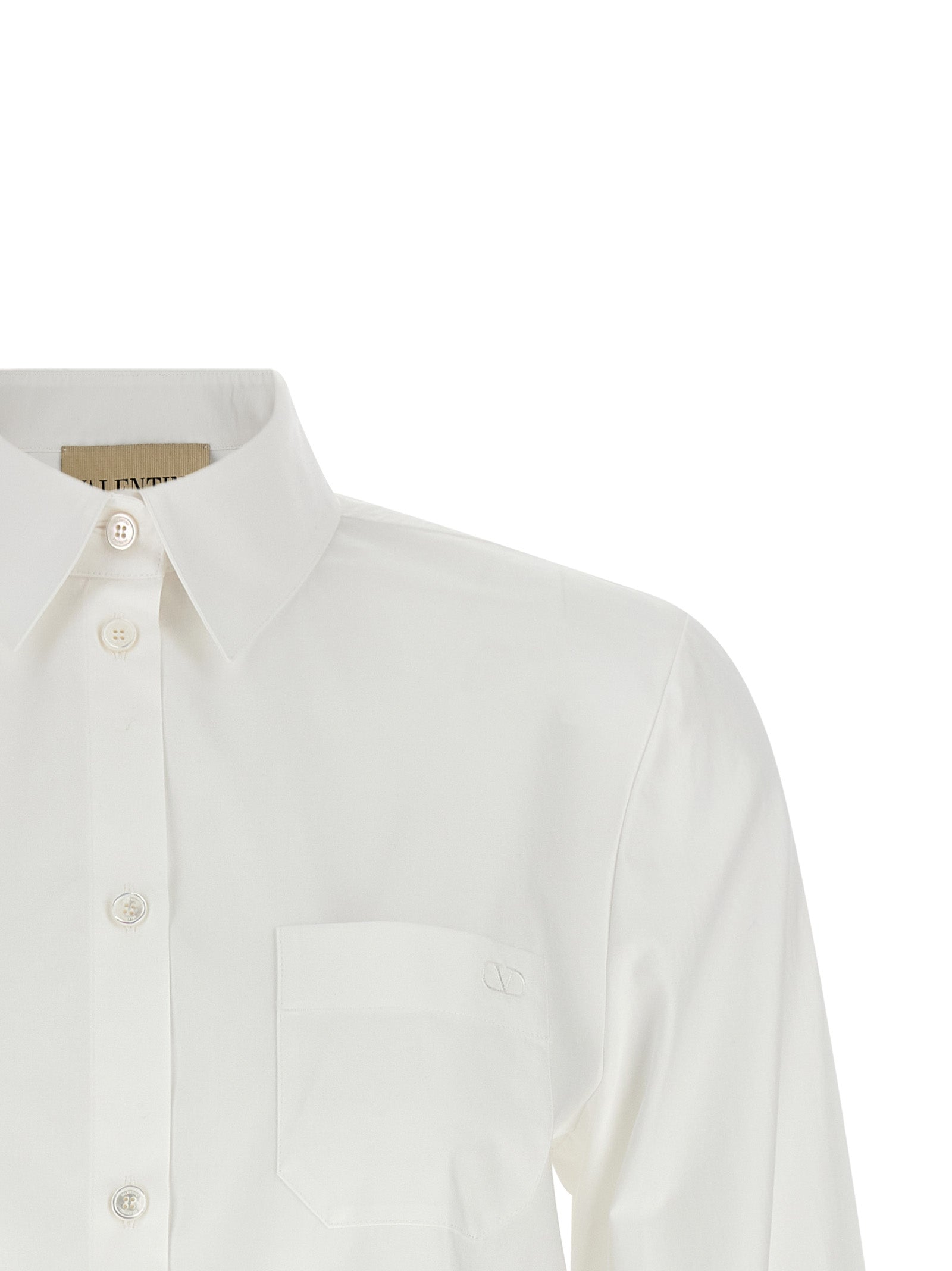 Valentino Garavani White Cotton Blouse