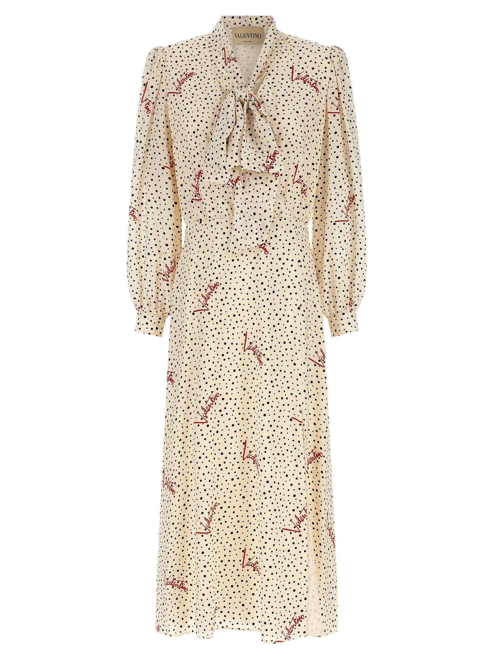 Valentino Garavani Multicolor Silk Midi Dress