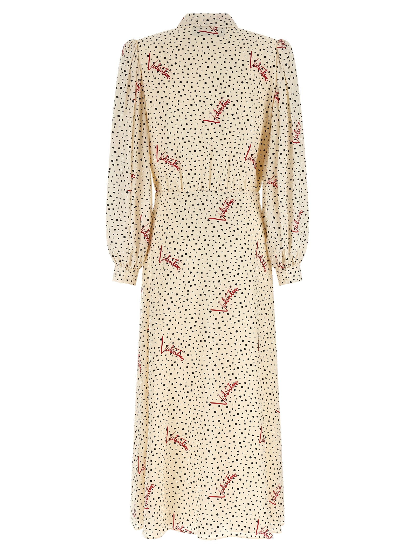 Valentino Garavani Multicolor Silk Midi Dress
