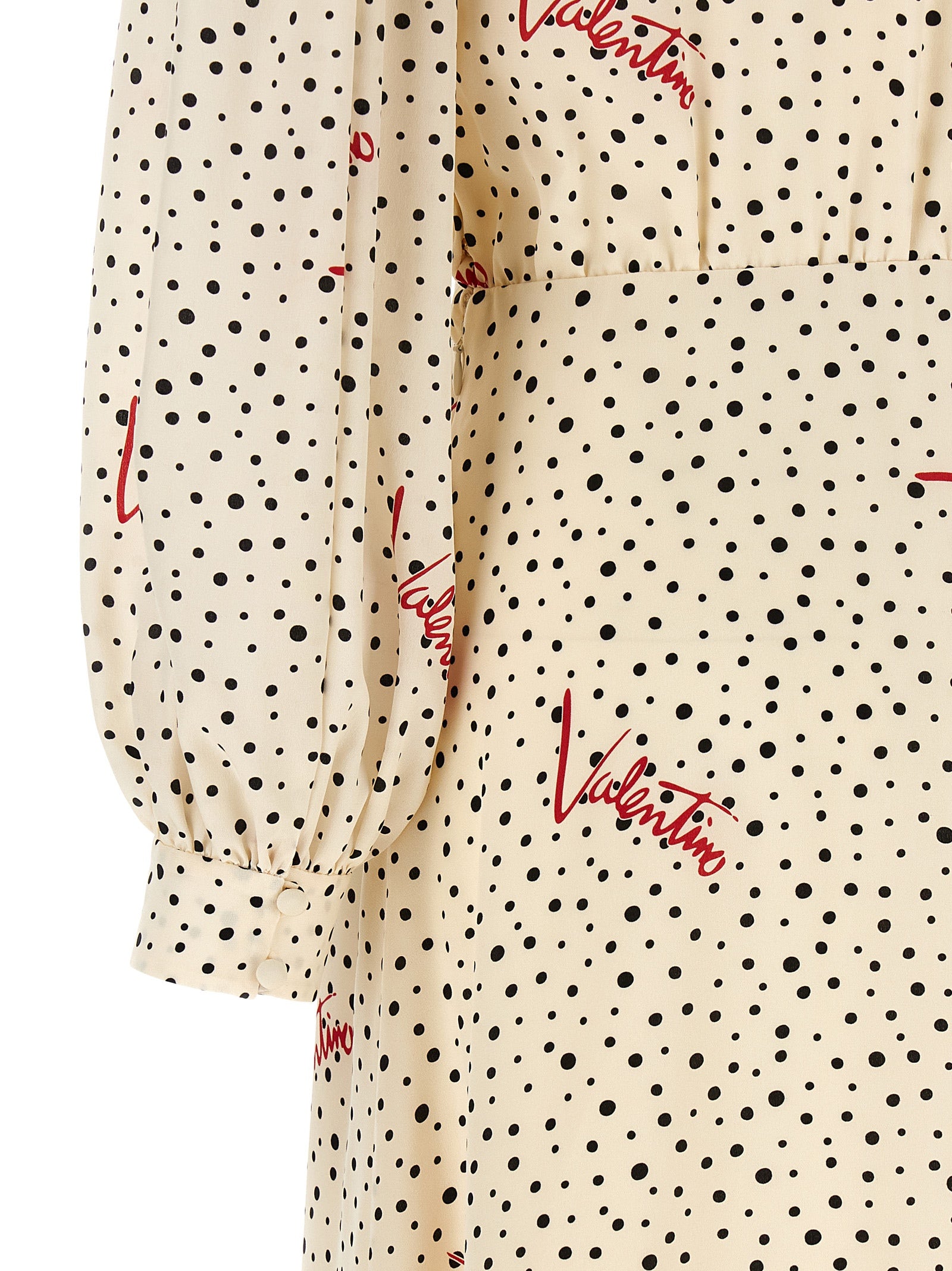 Valentino Garavani Multicolor Silk Midi Dress