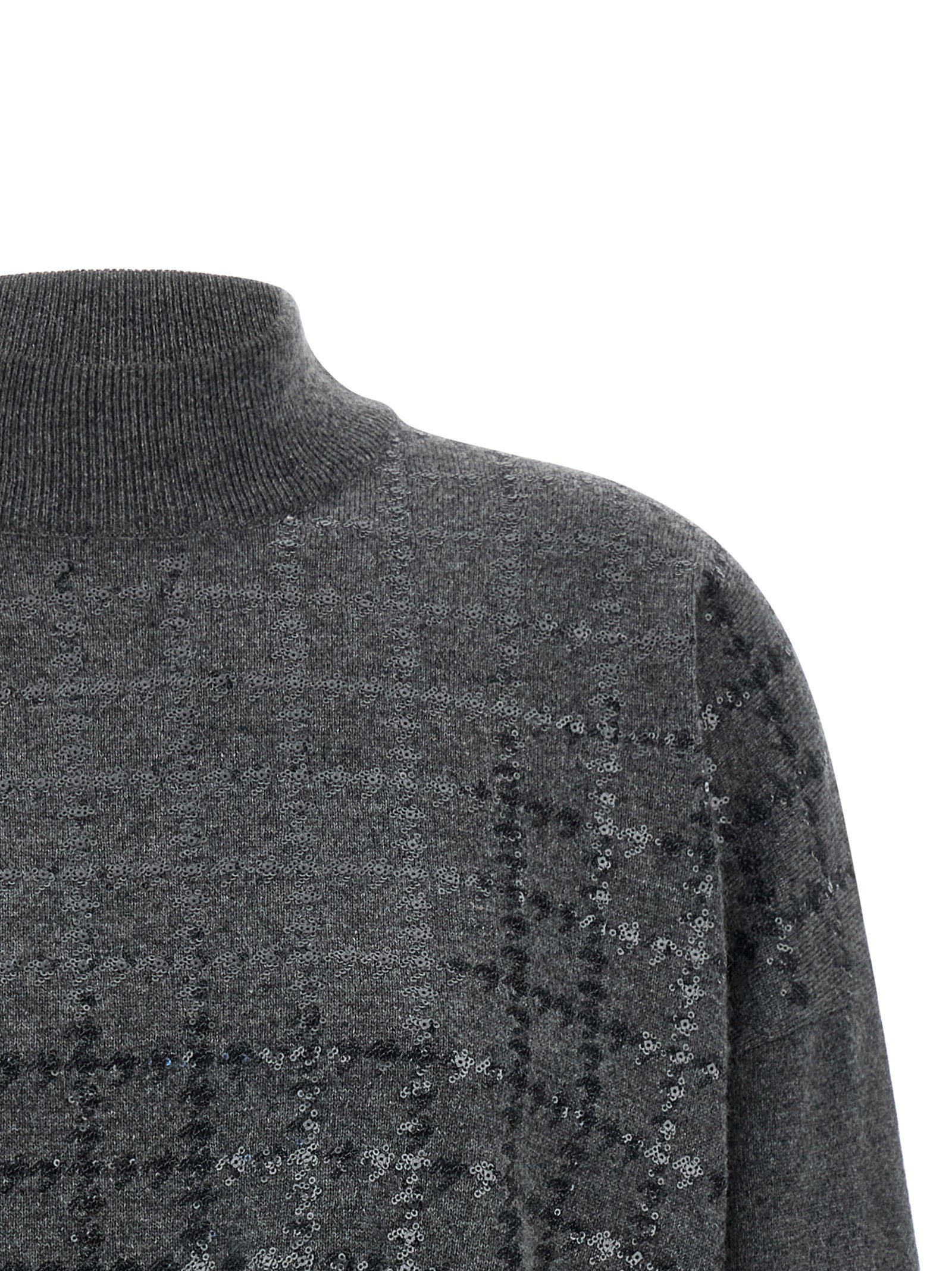 Brunello Cucinelli Gray Cashmere Cardigan