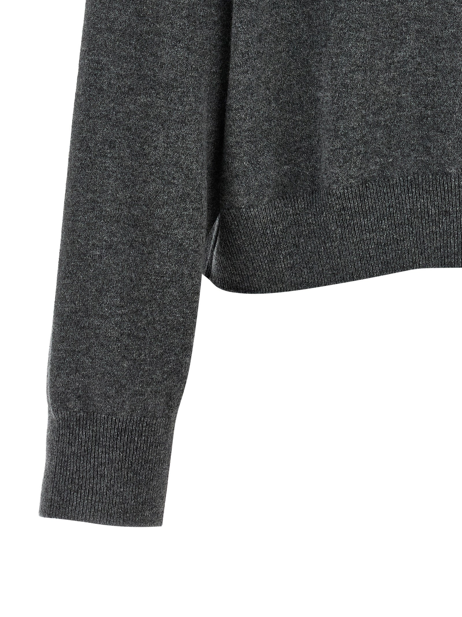 Brunello Cucinelli Gray Cashmere Cardigan